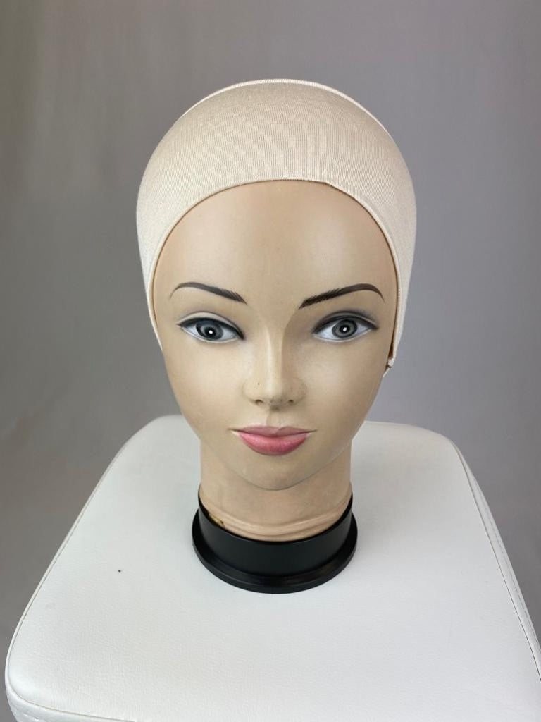 Schlauch Bonnet Beige