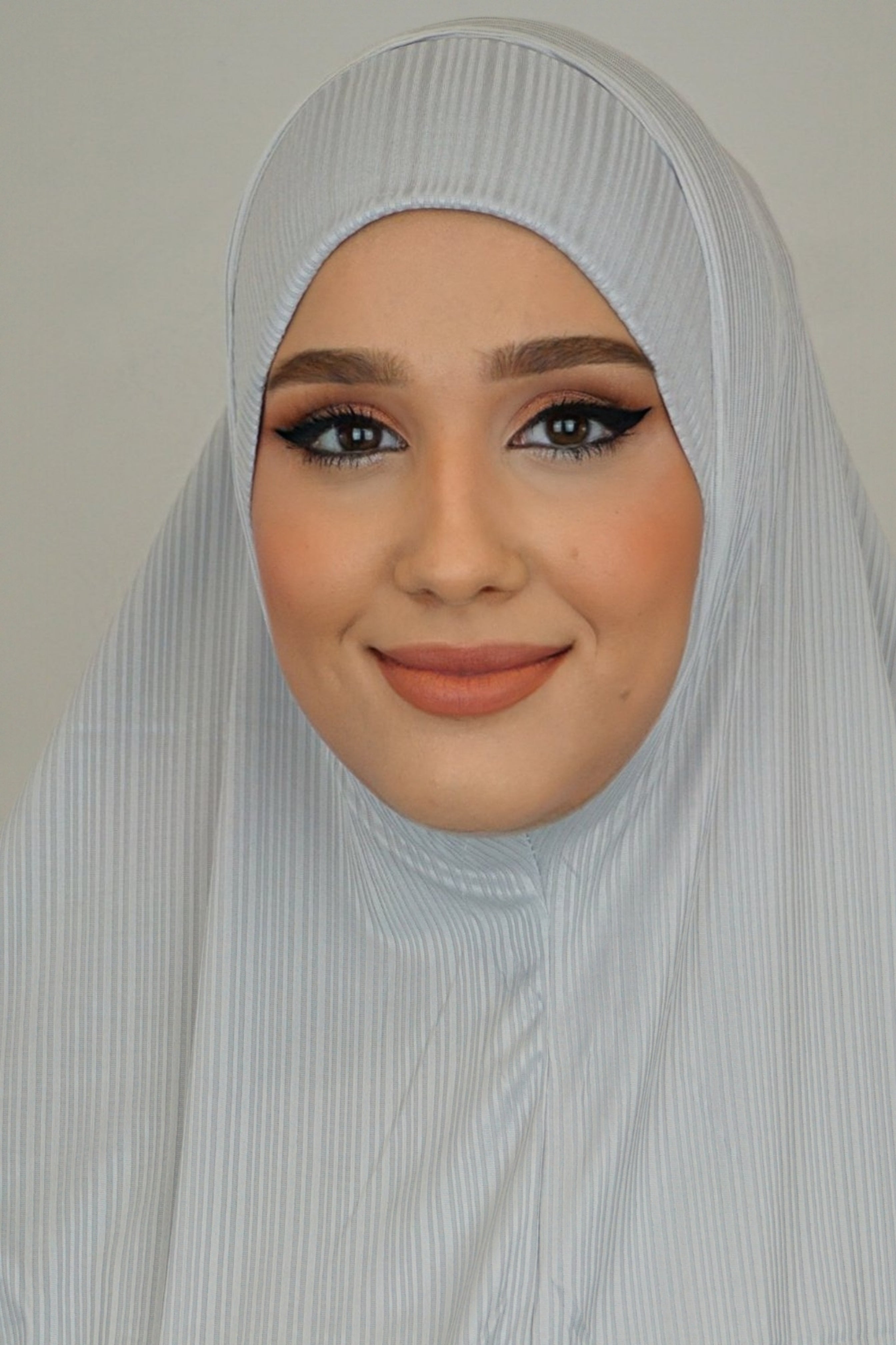 Jersey Ripped FertigHijab Silbergrau