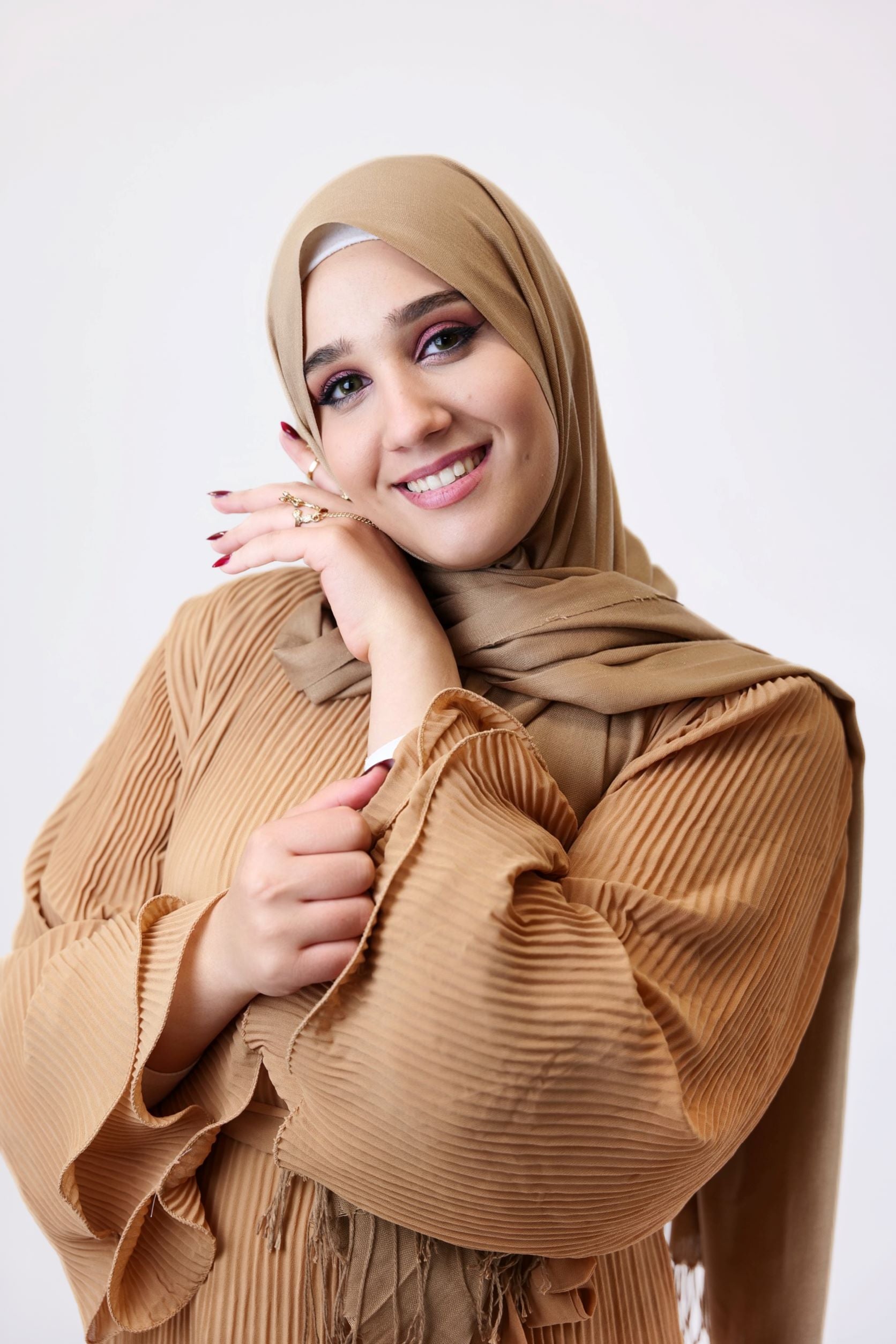 Kleid Maryam Camel