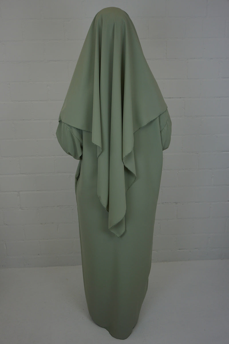 Khimar-Abaya Hell-Pistazie