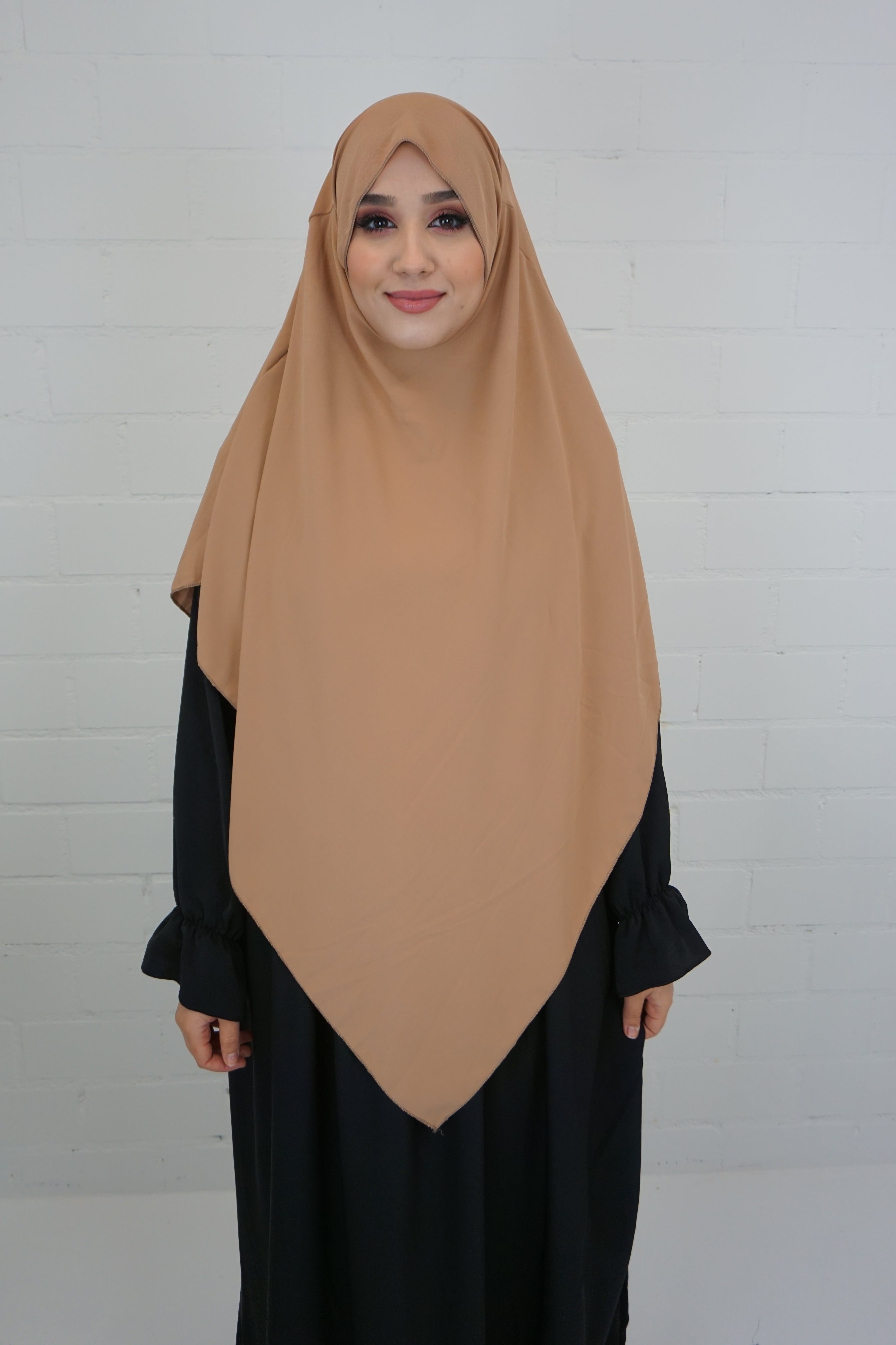 Medina Khimar 1-lagig Camel