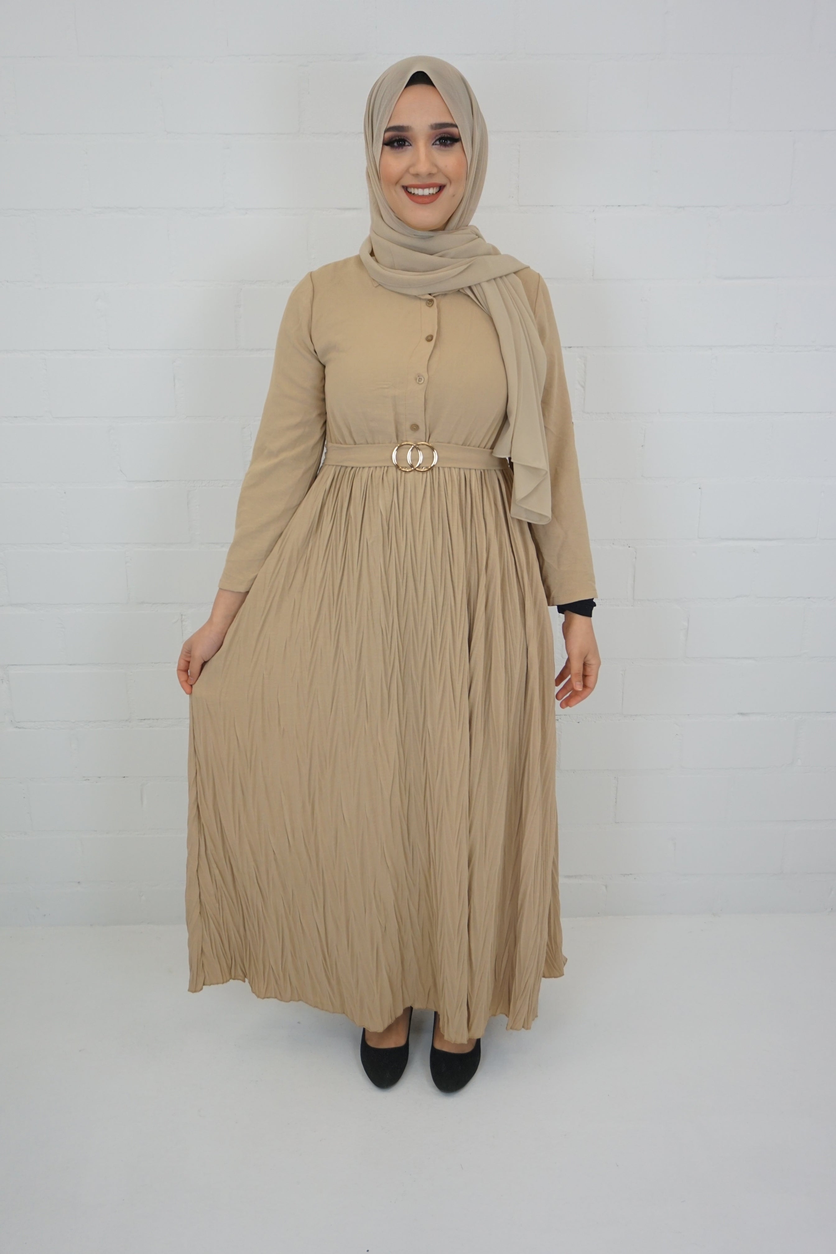 Abaya Nusret Light Camel