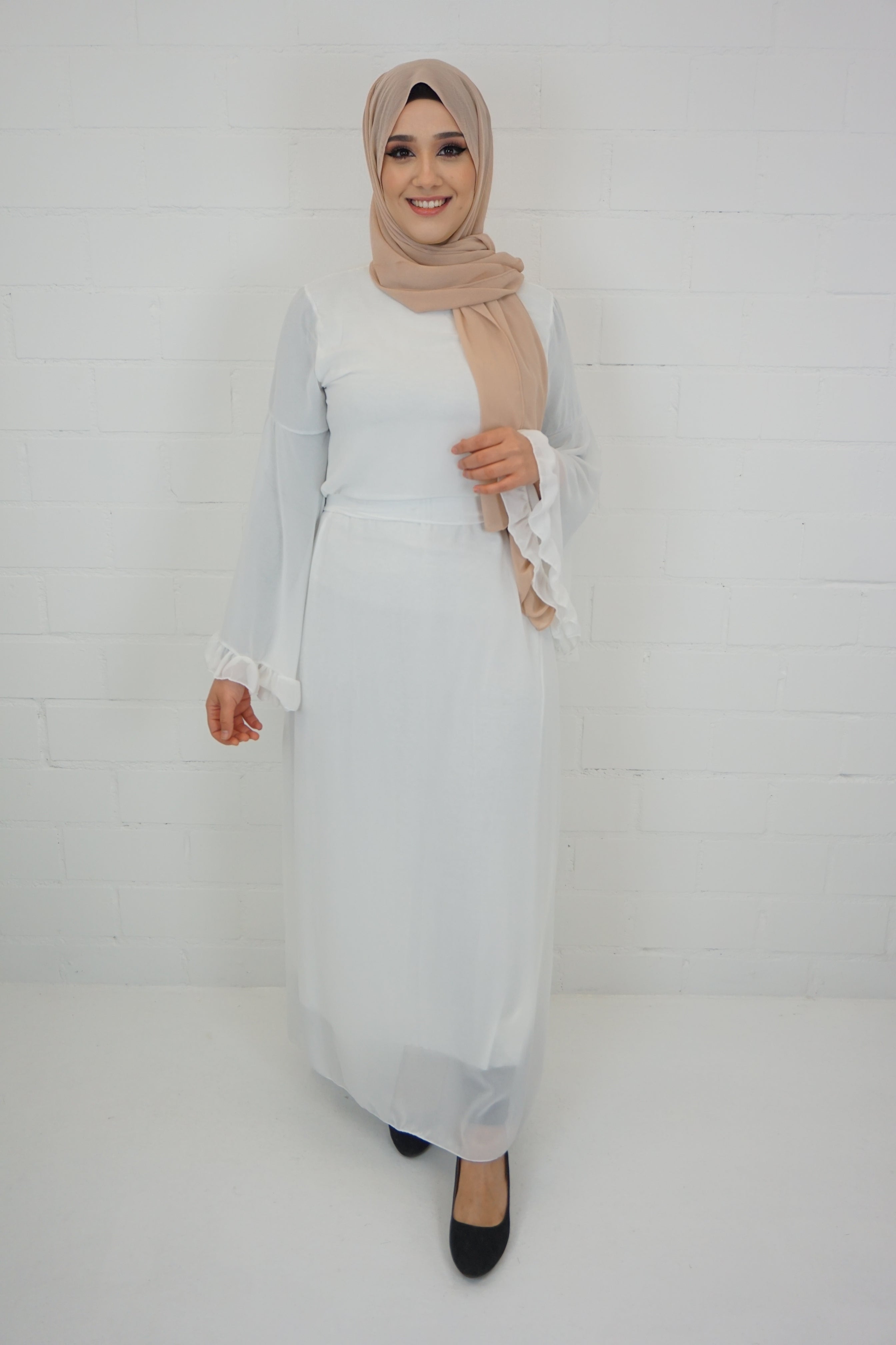 Kleid Laiba Weiss