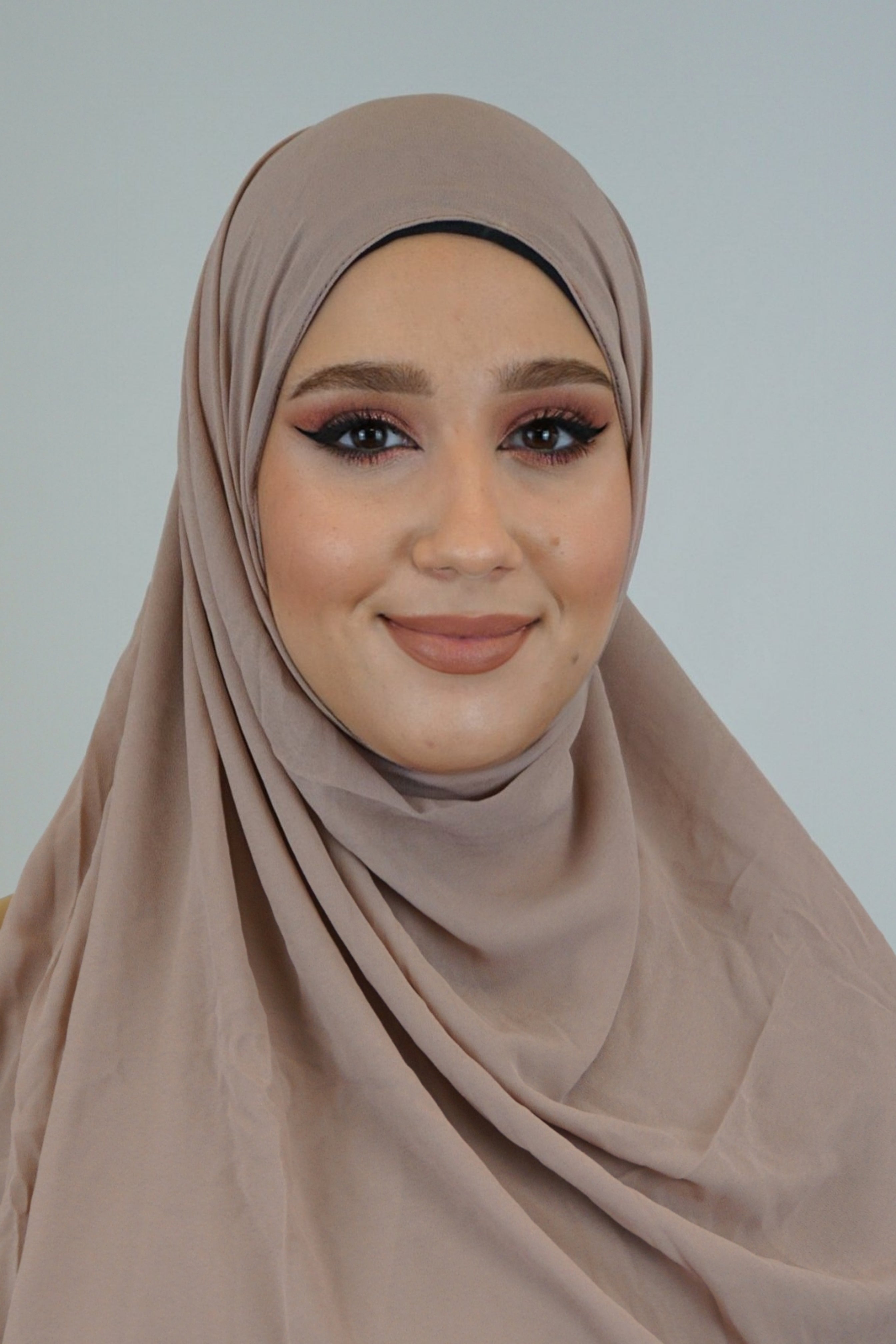 Chiffon FertigHijab Beige