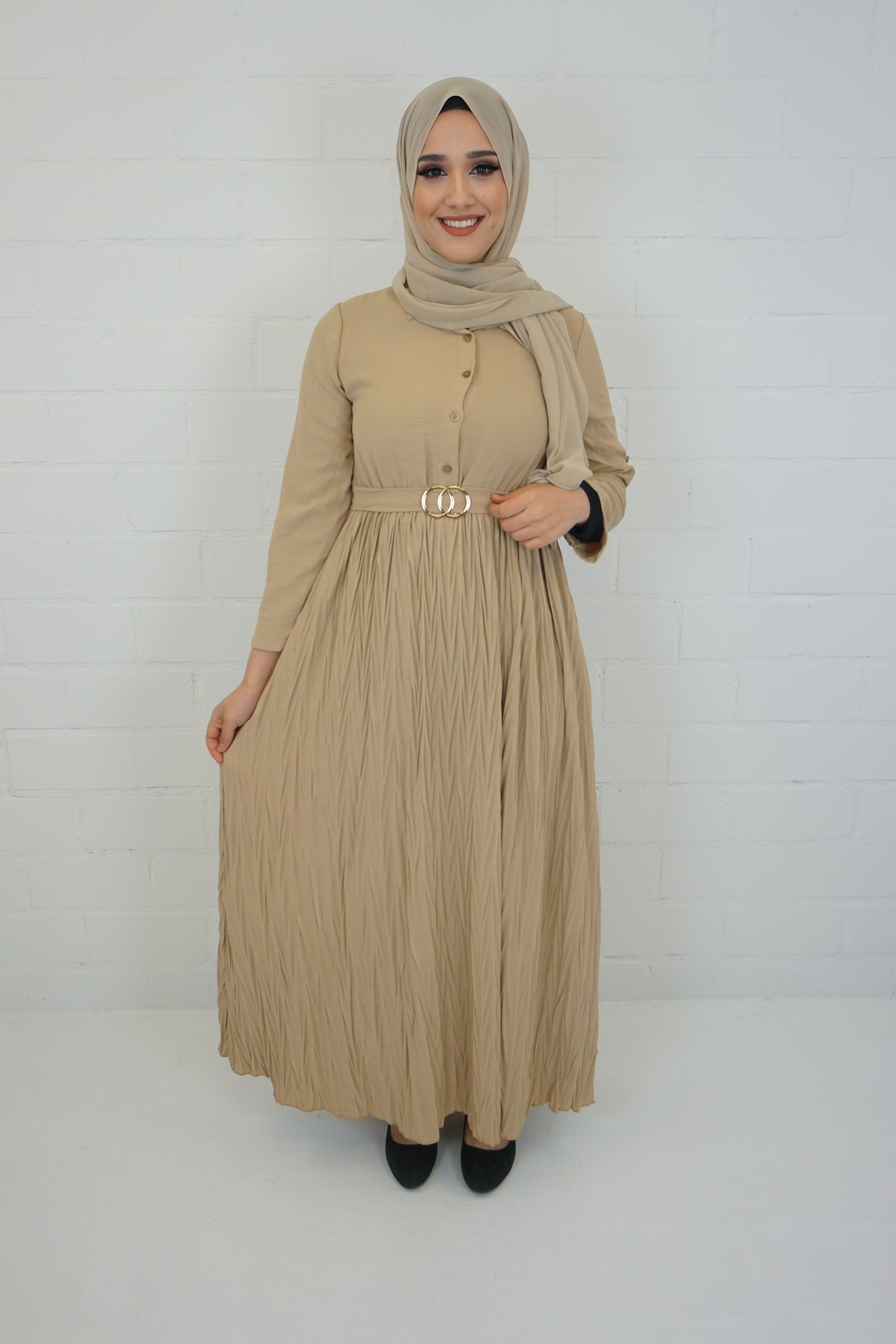 Abaya Nusret Light Camel