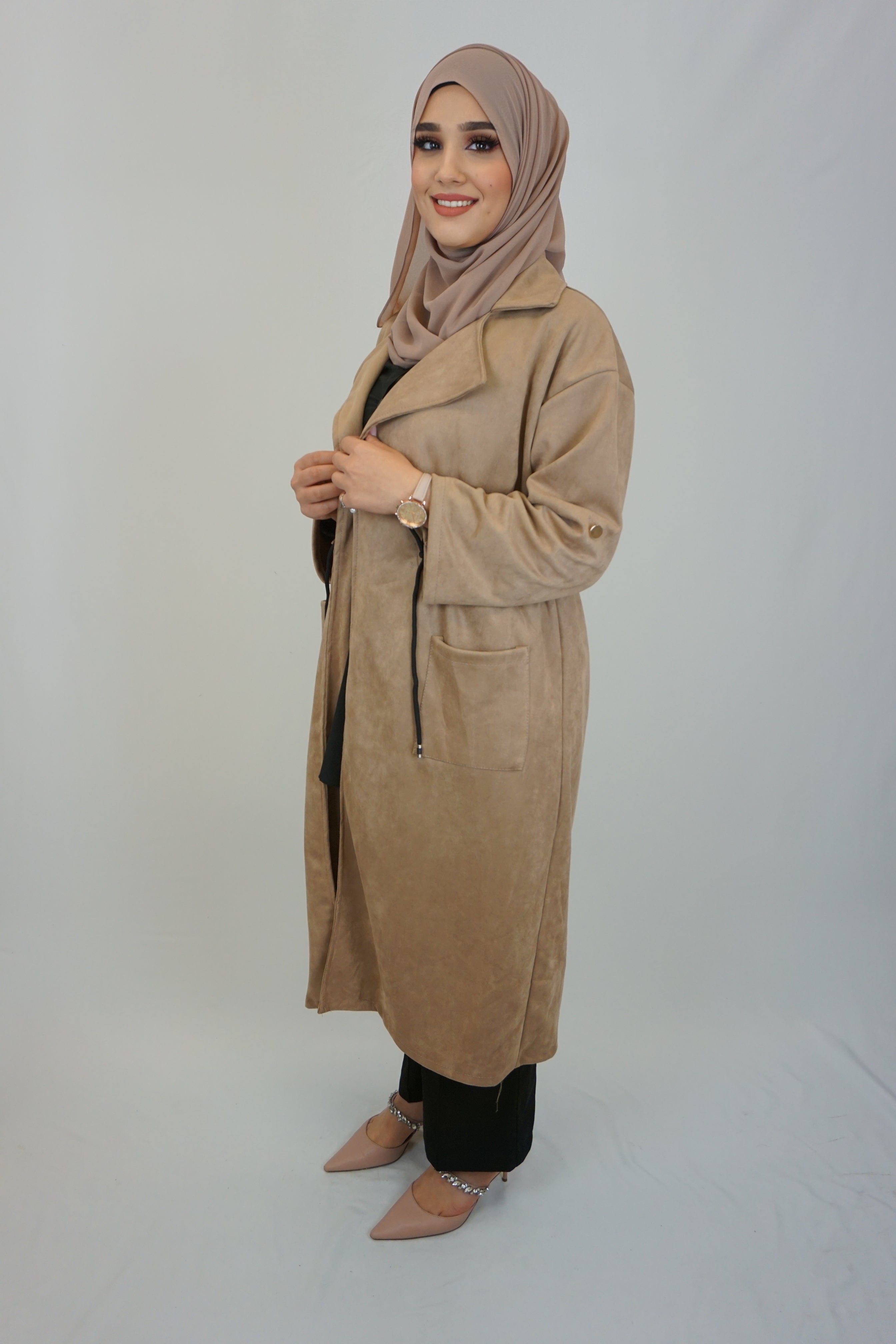Maxi Cardigan Amla Beige