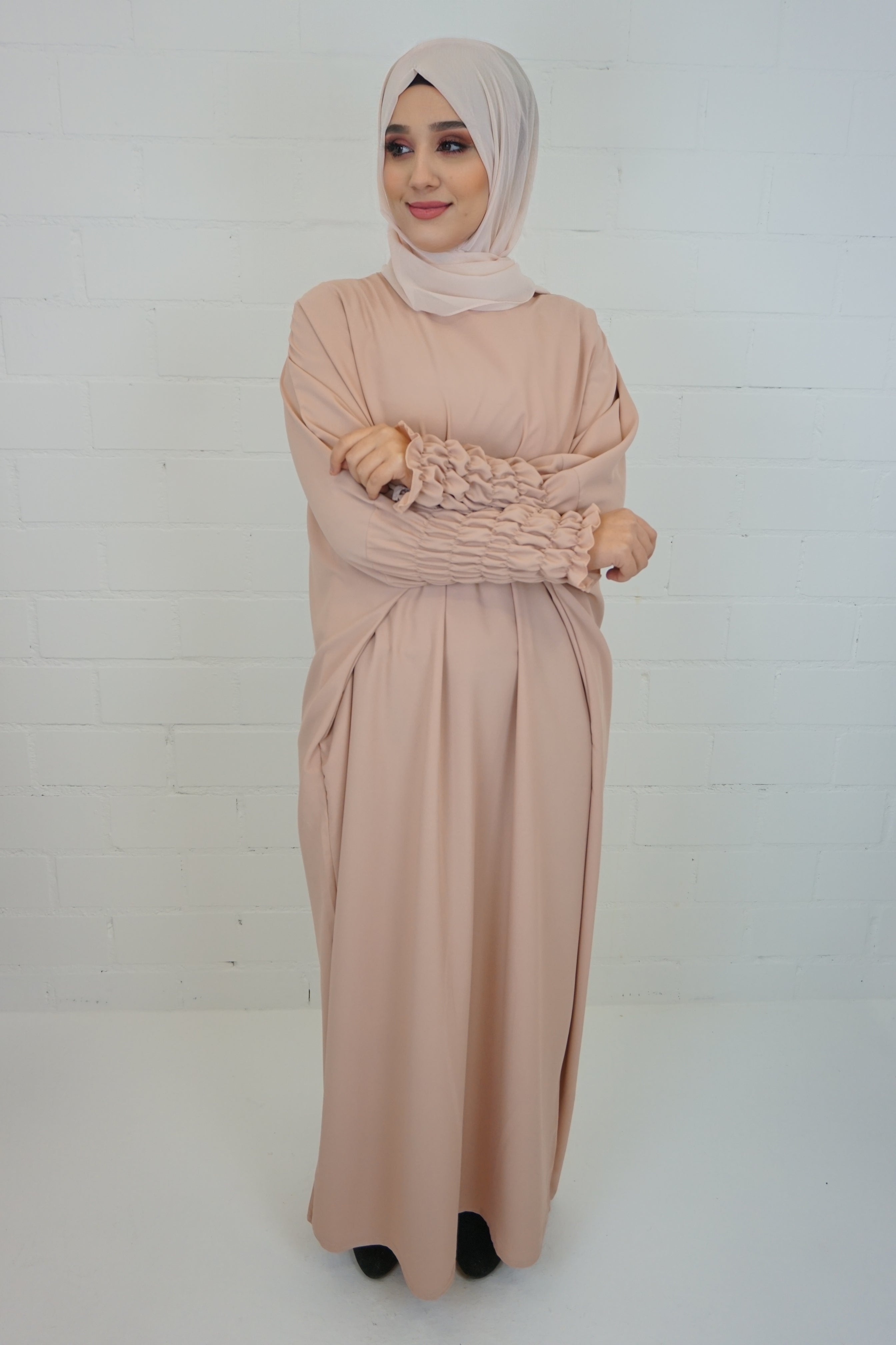 Jilbab Kleid Samaya Puderrosa