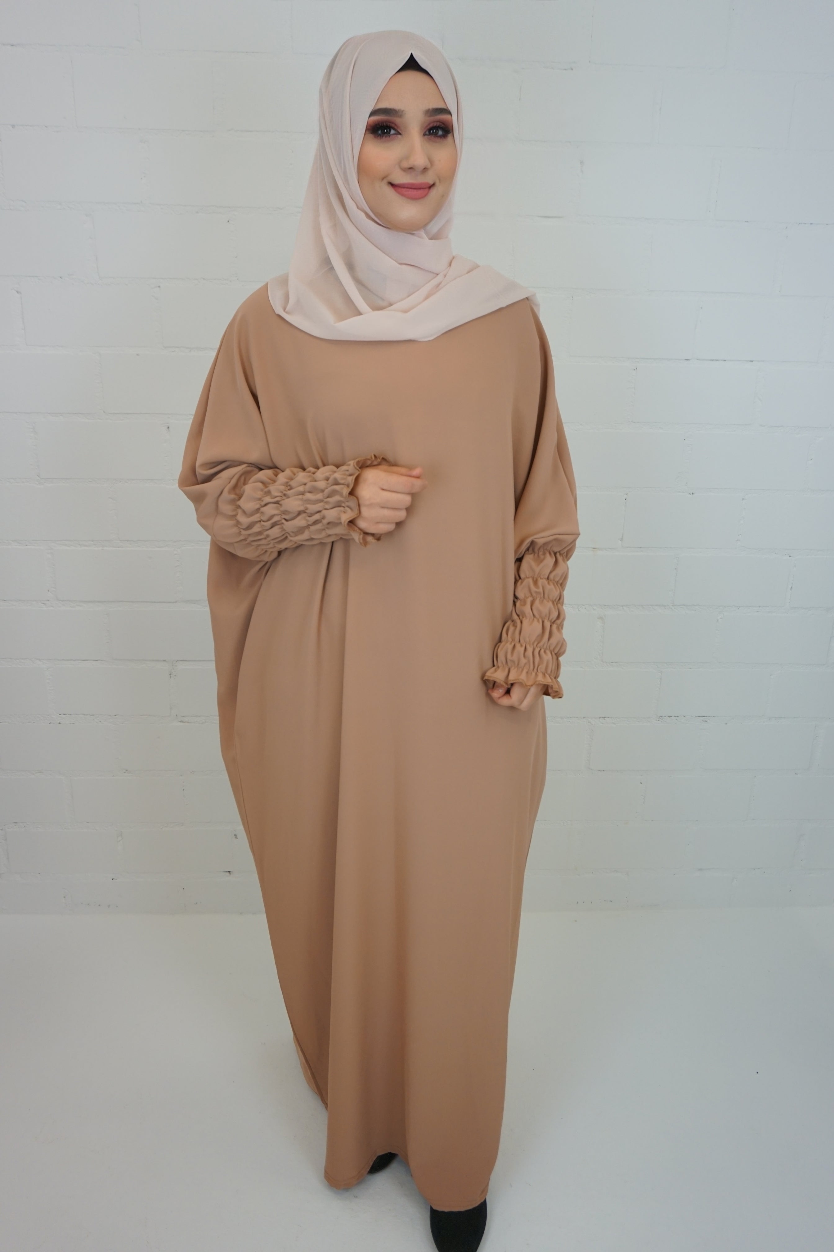 Jilbab Kleid Samaya Camel