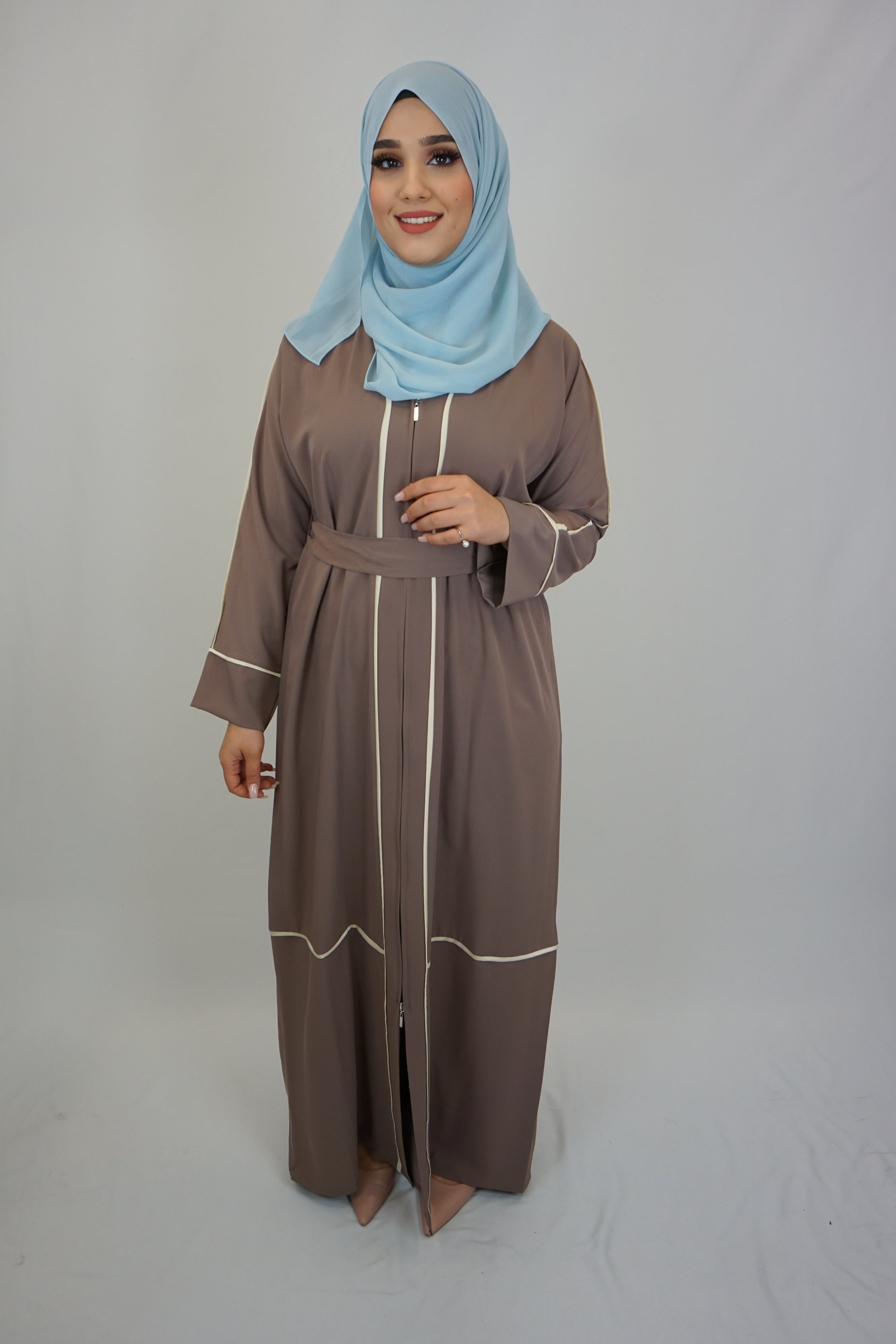 Abaya Sakina Grau