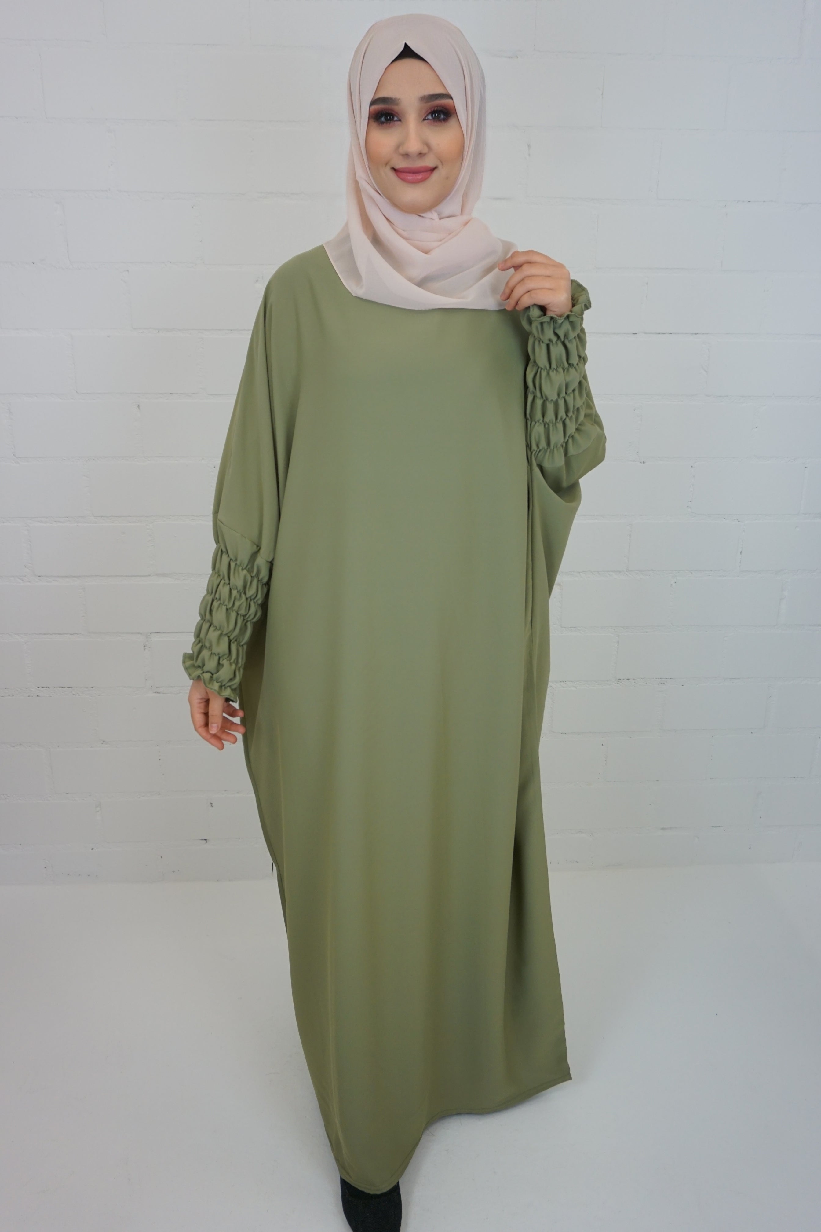 Jilbab Kleid Samaya Pistazie