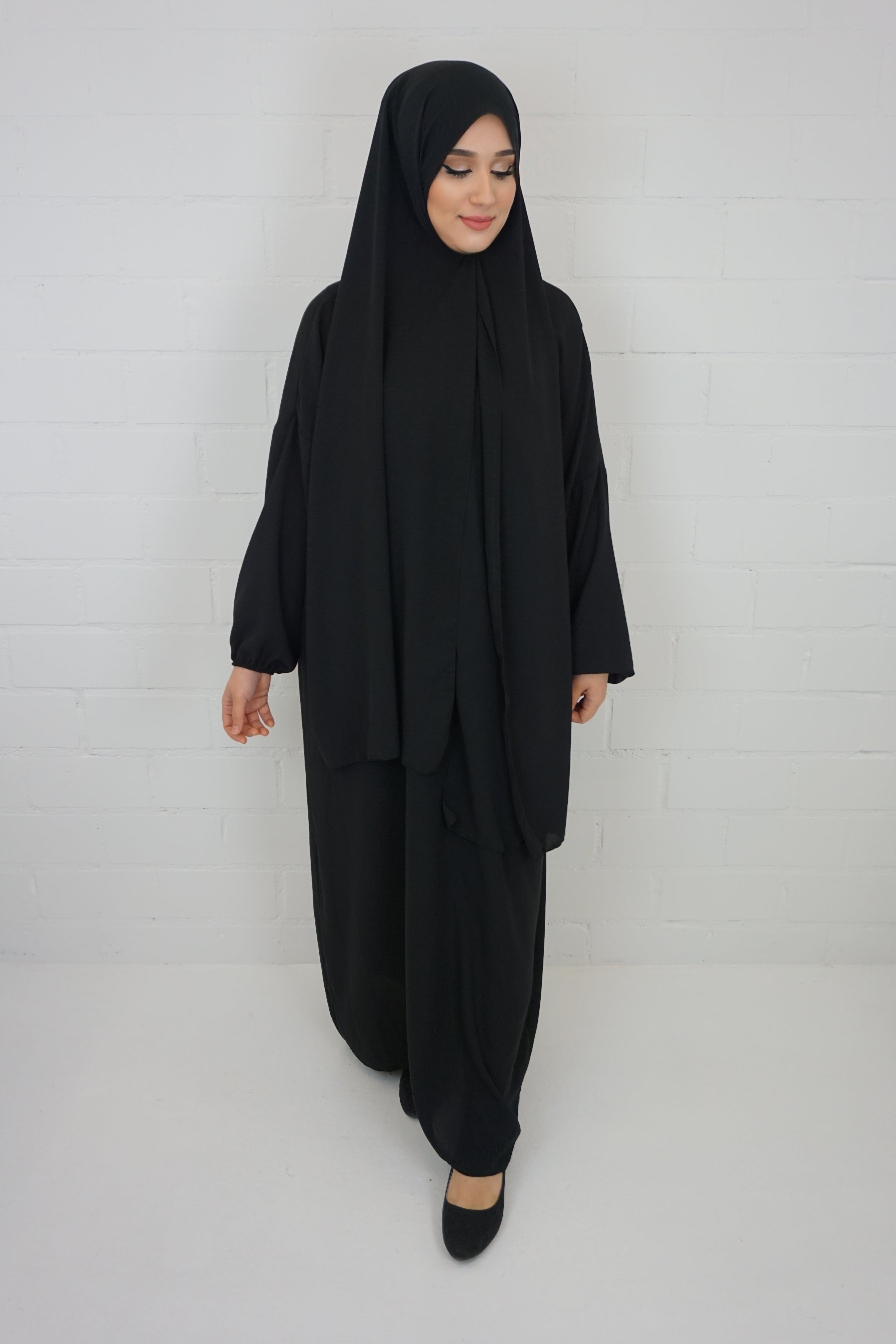 Jazz Hijab-Abaya Schwarz
