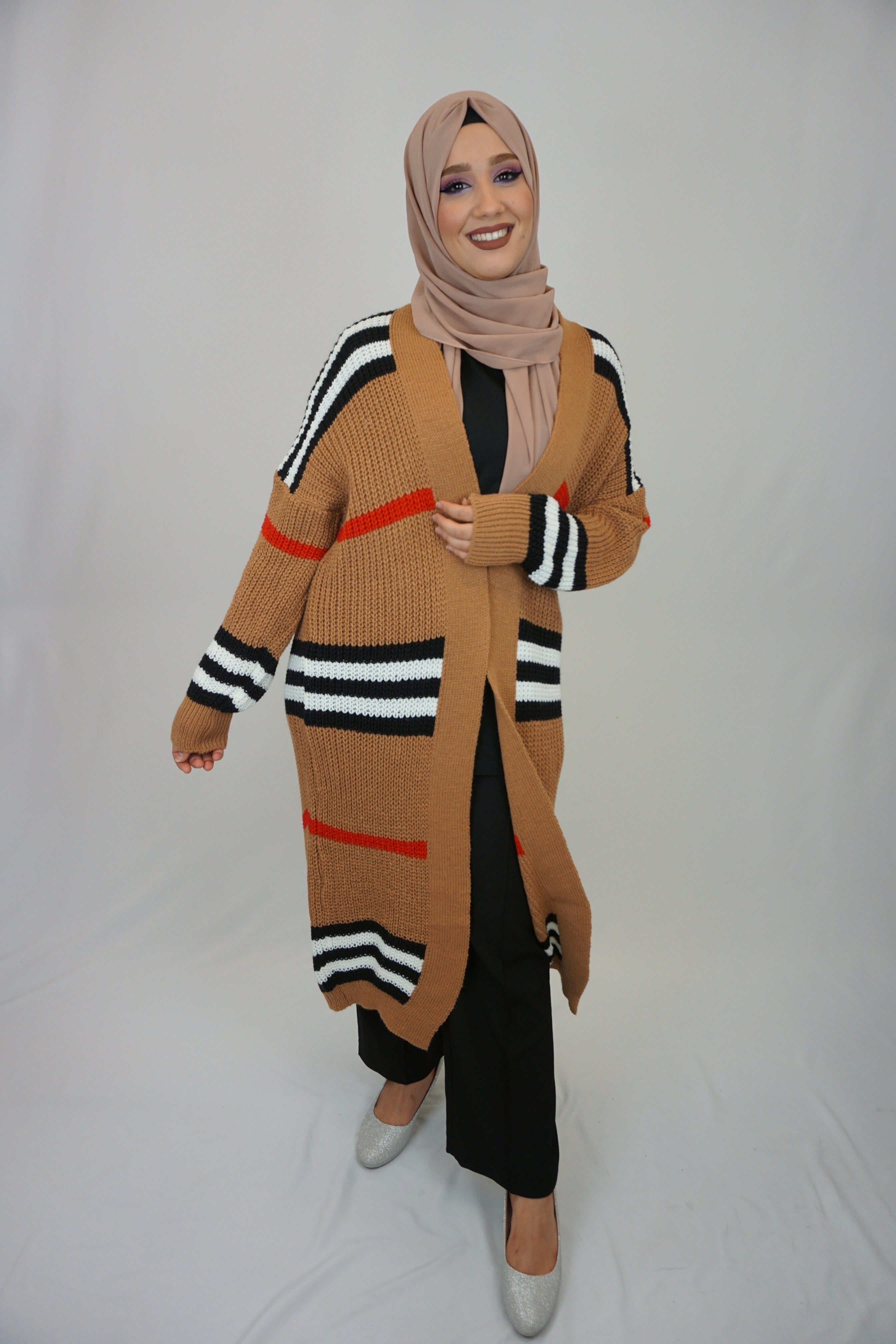 Maxi Cardigan Farzana Orange