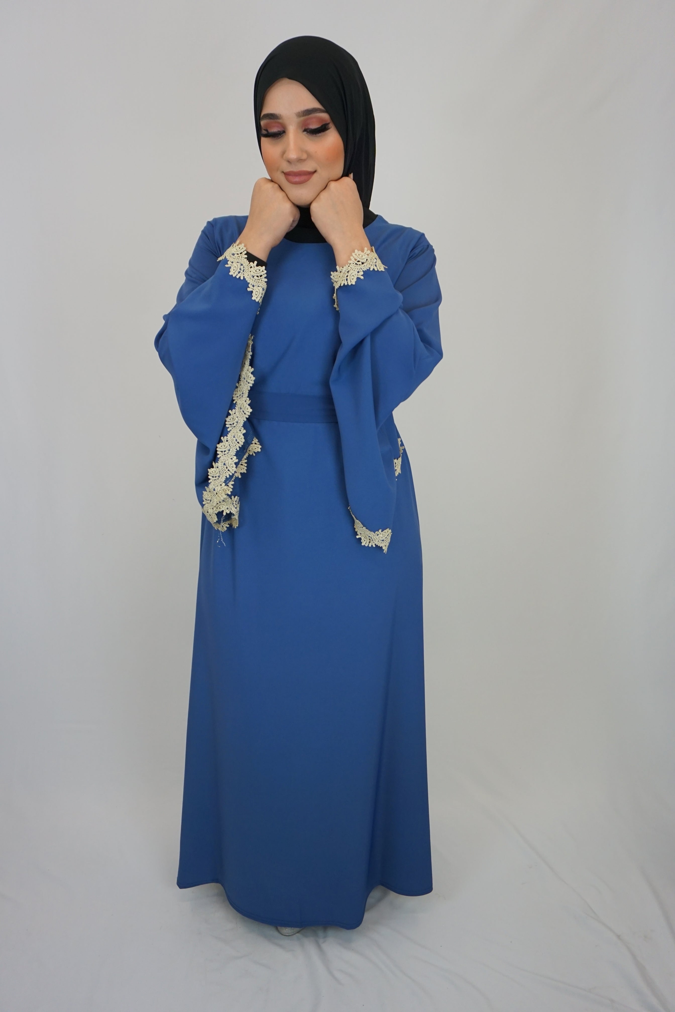 Abaya Sultana Blau