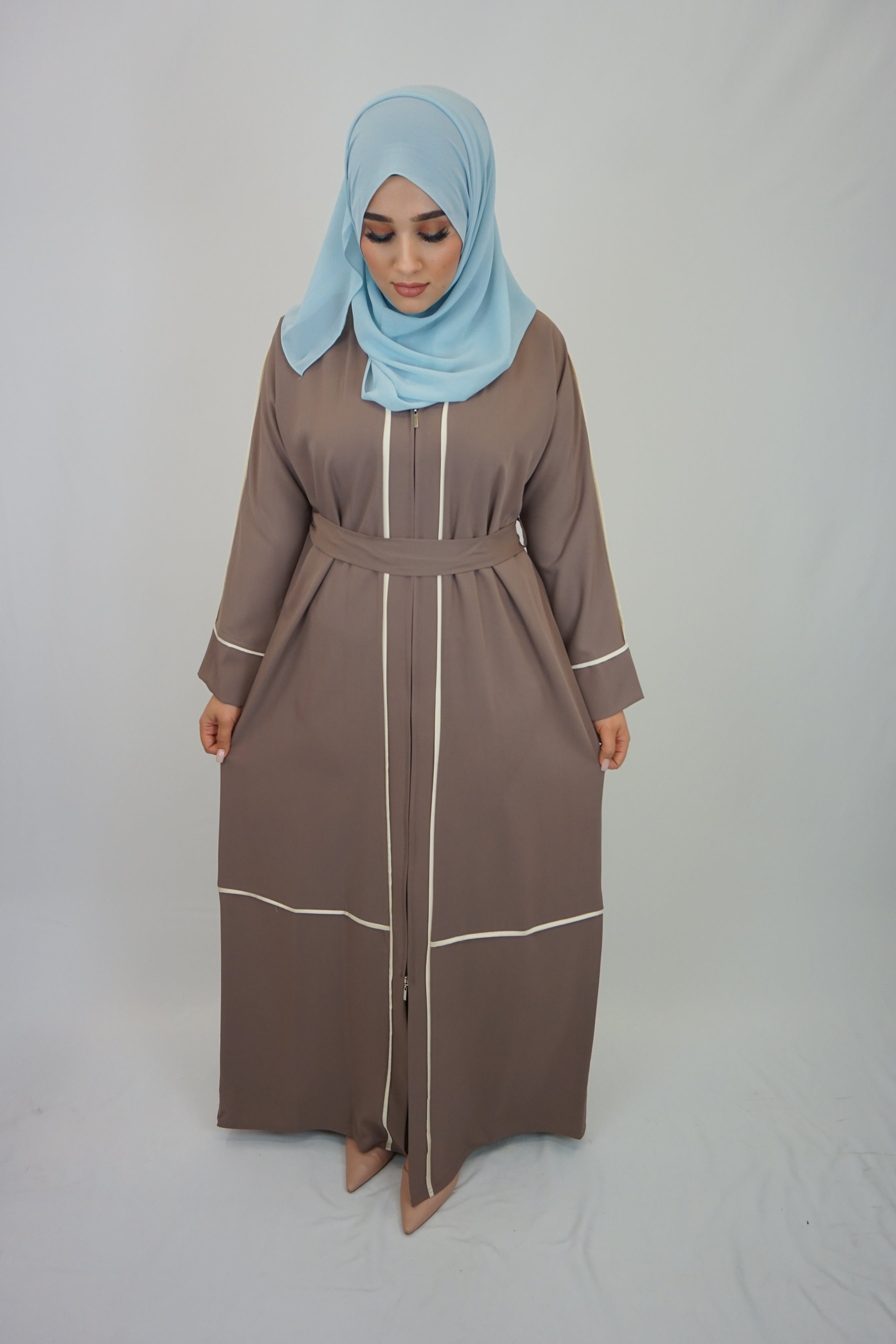 Abaya Sakina Grau