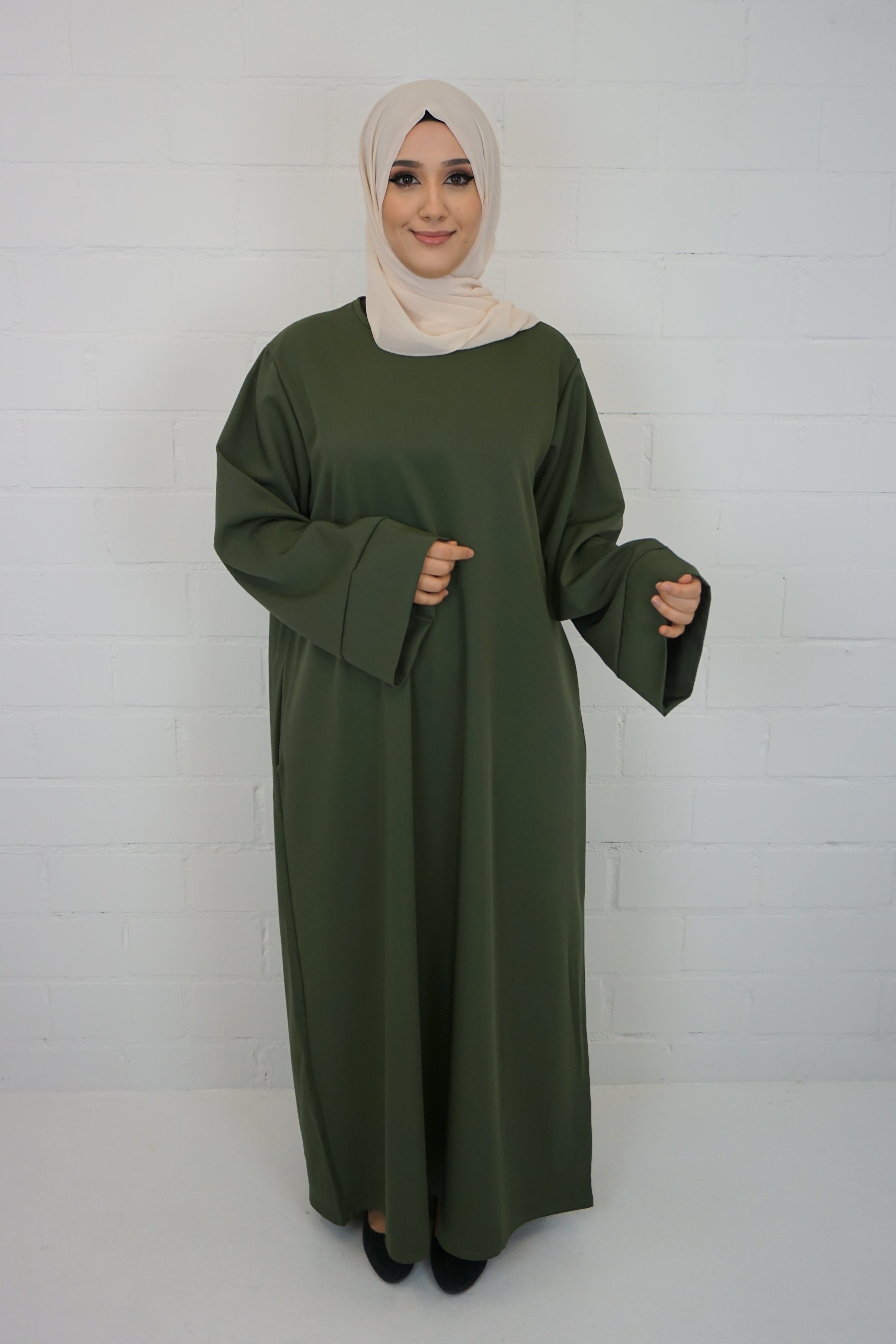 Abaya Amara Grün