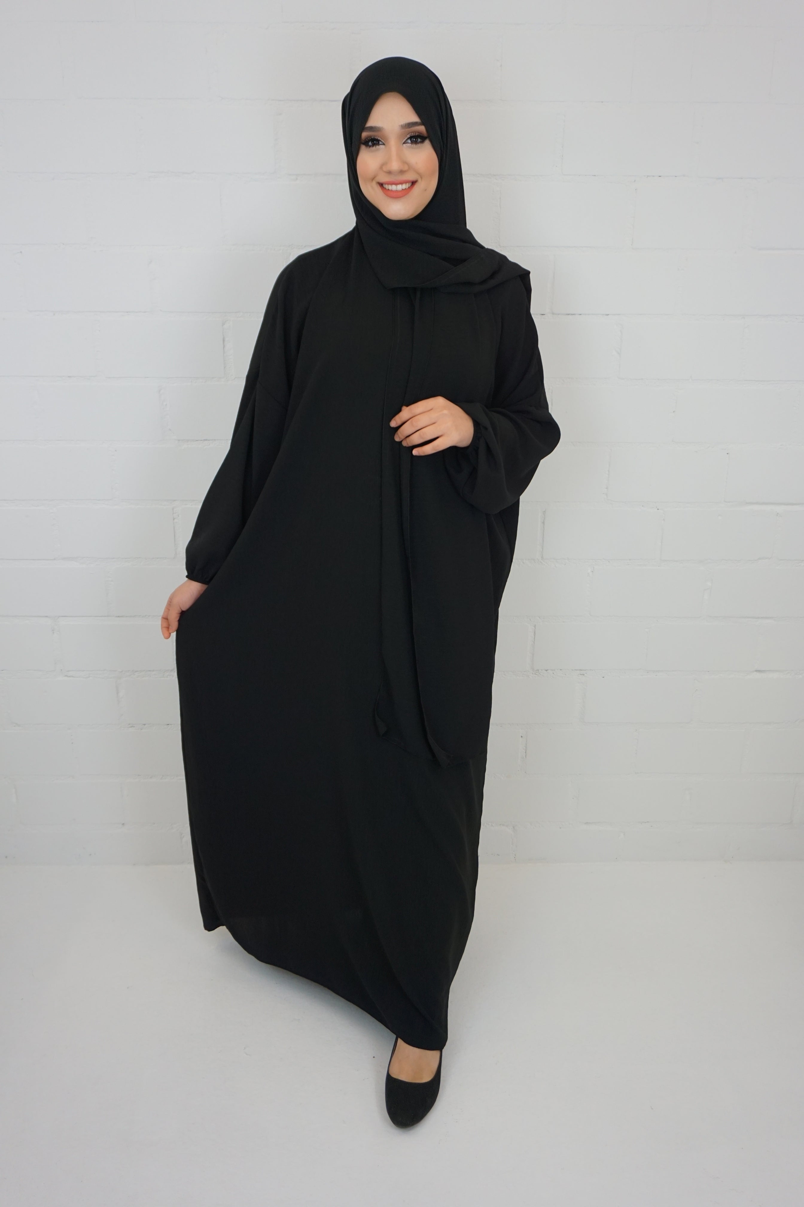 Jazz Hijab-Abaya Schwarz
