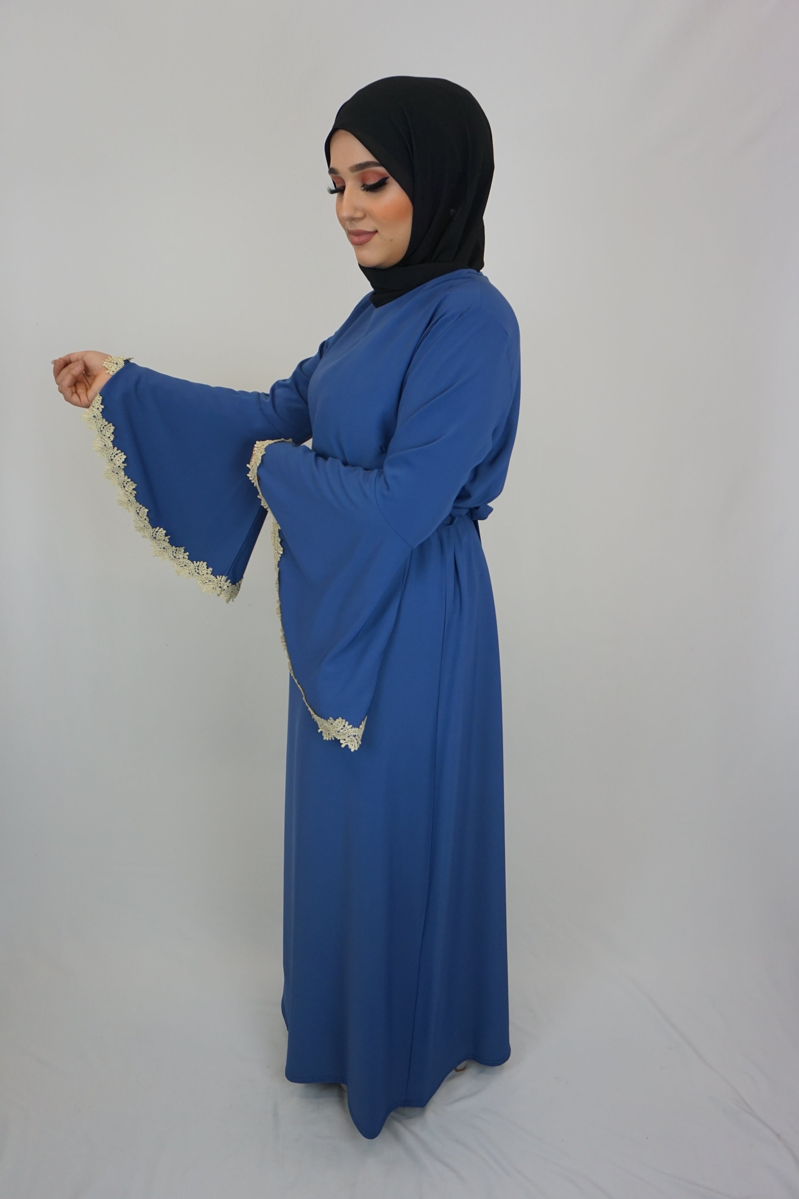 Abaya Sultana Blau