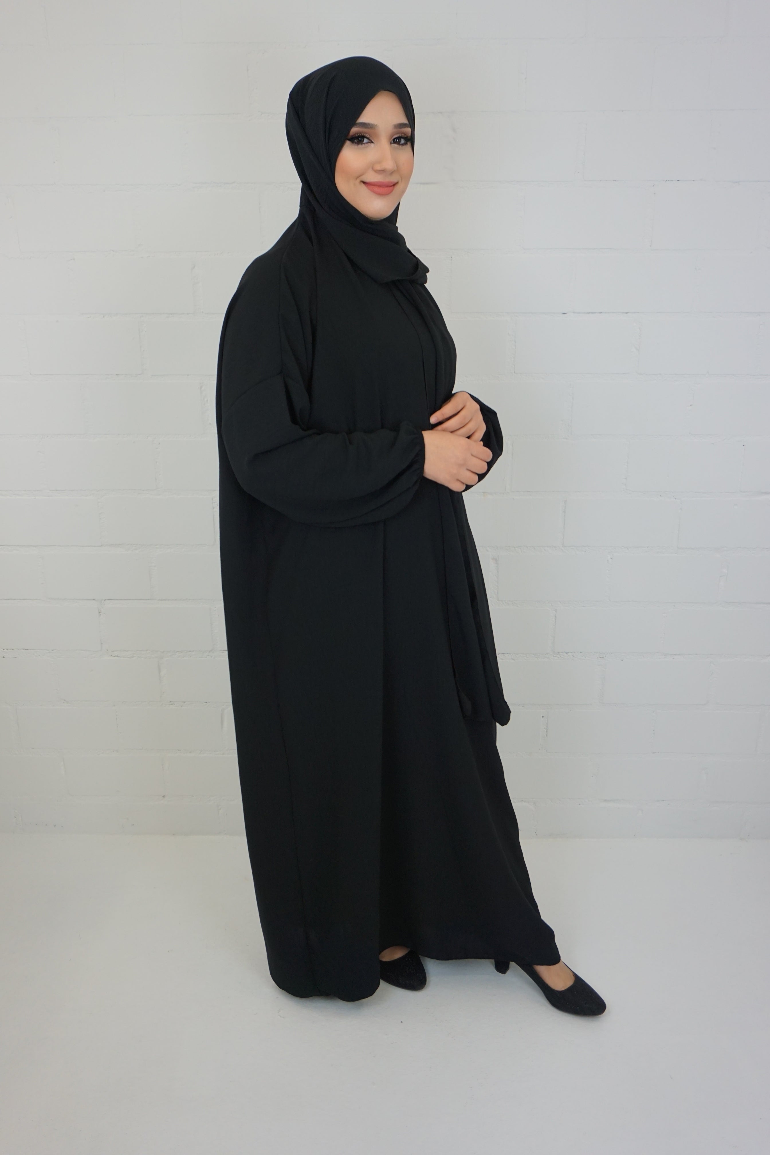 Jazz Hijab-Abaya Schwarz