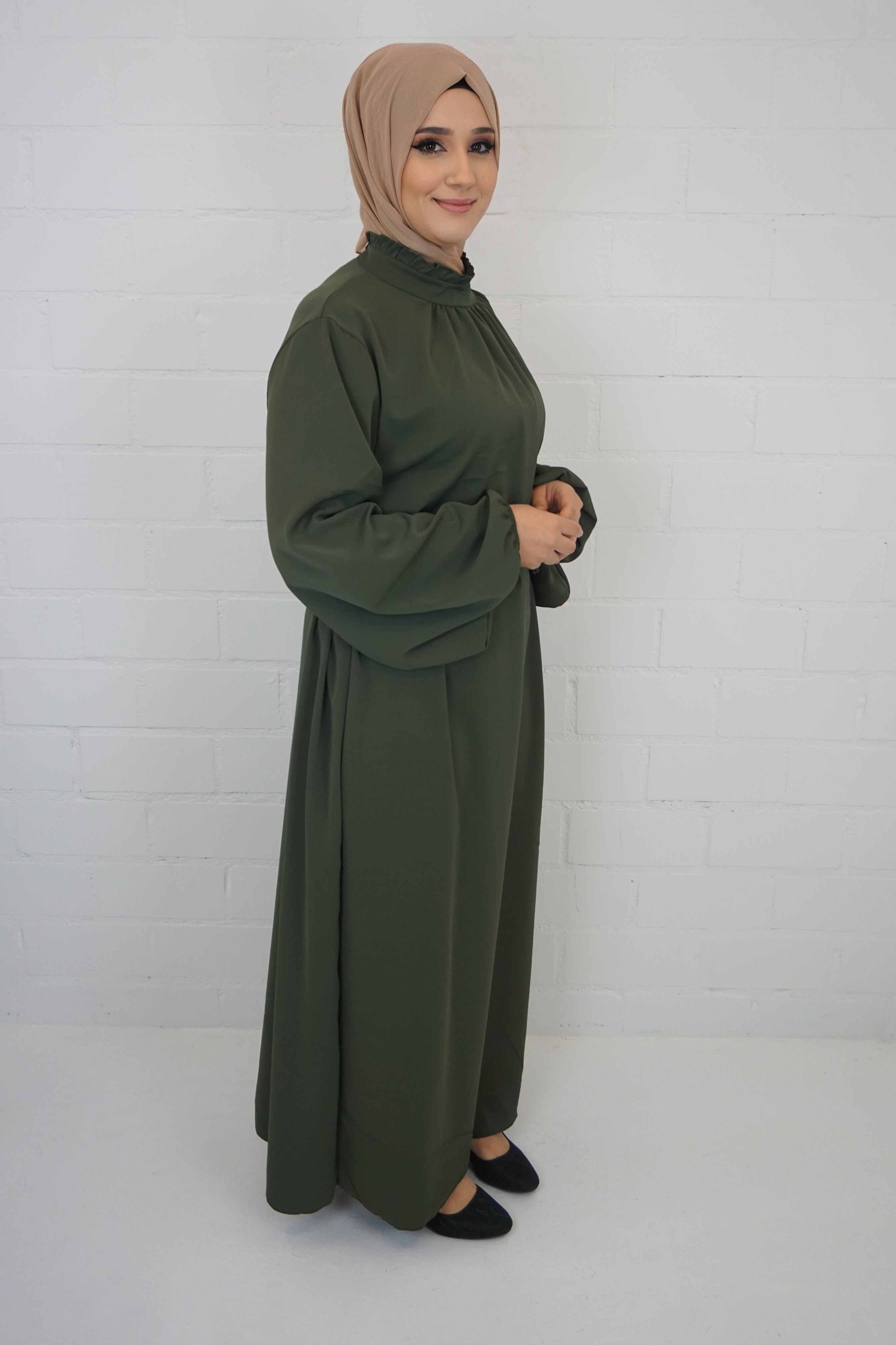 Abaya Nadira Dunkelgrün