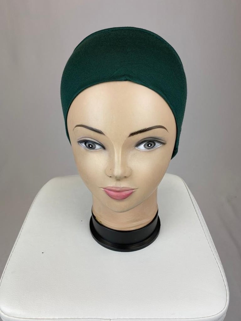 Schlauch Bonnet Smaragdgrün