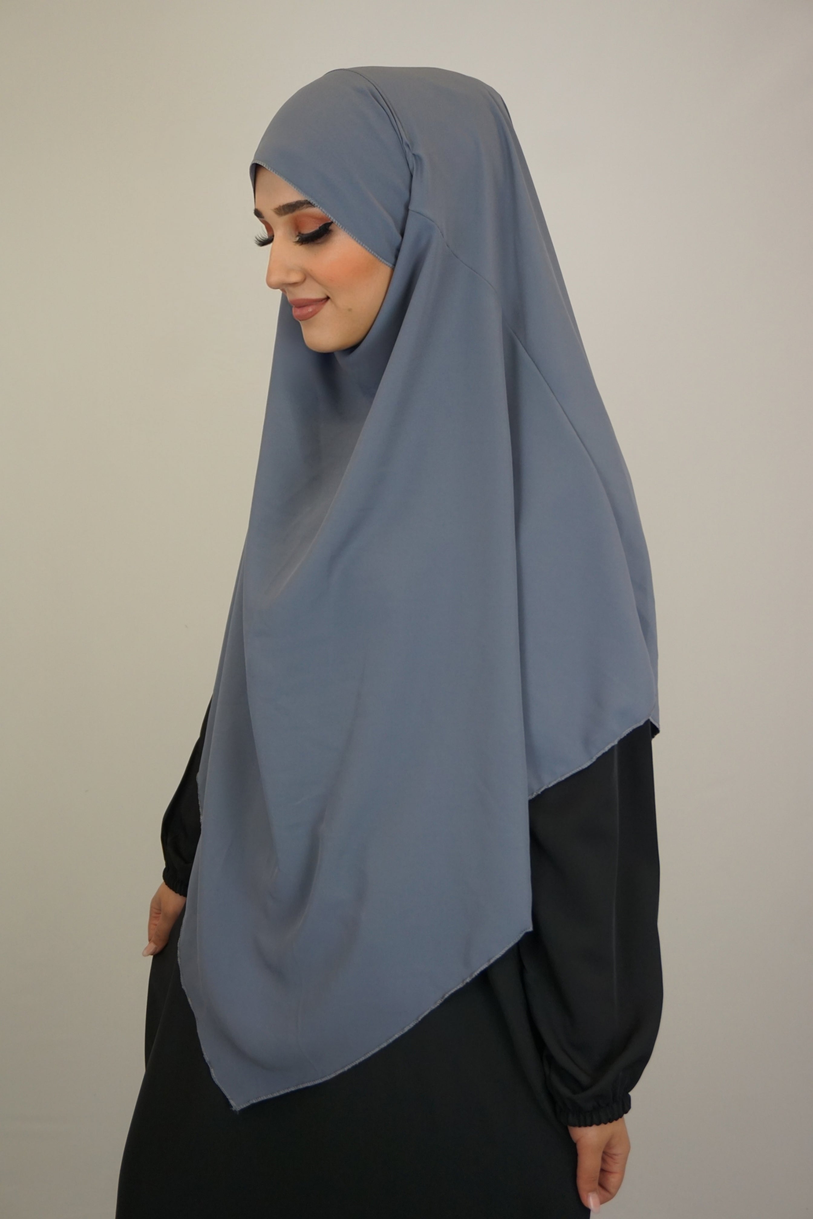 Medina Khimar 1-lagig Grau