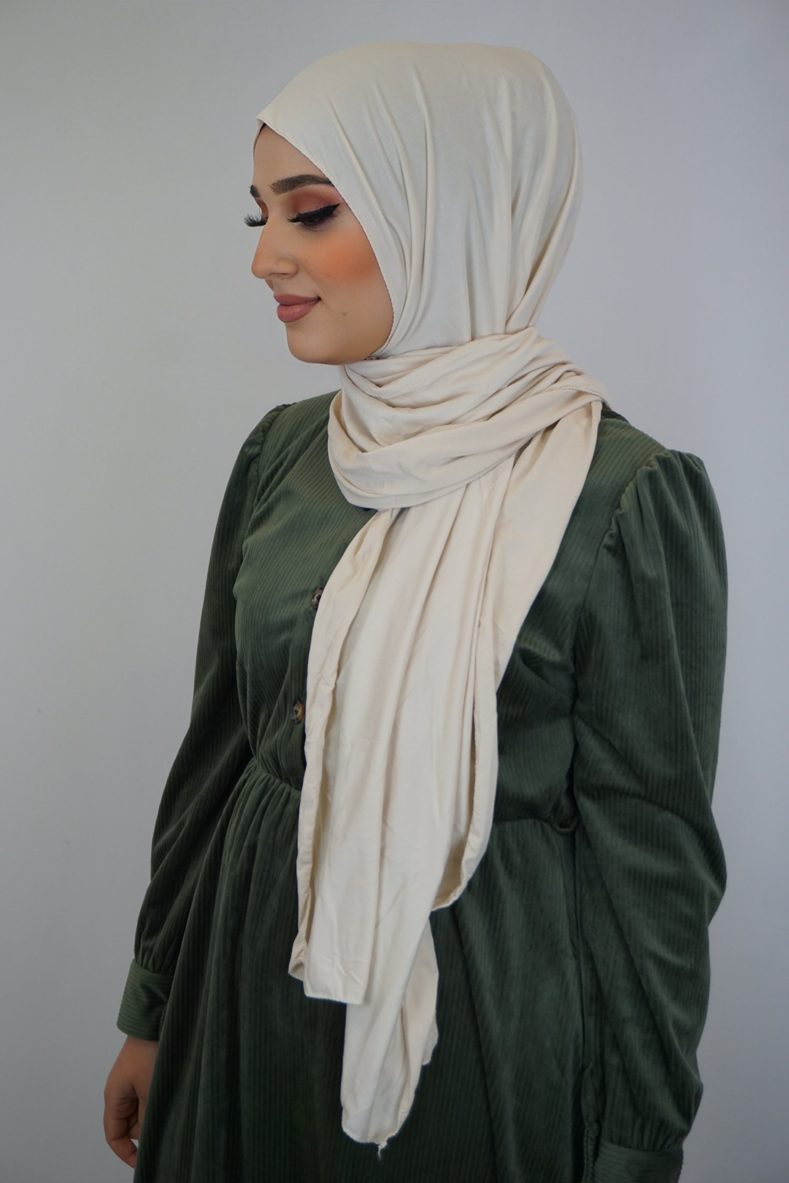 Jersey Hijab Fiza Sand