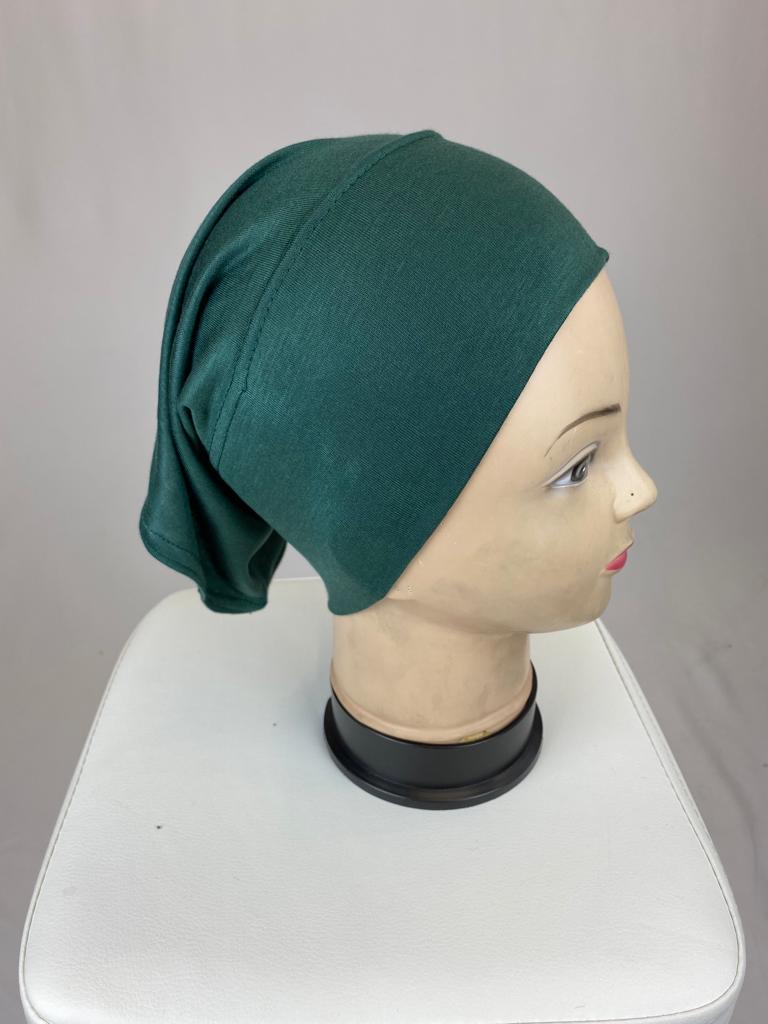 Schlauch Bonnet Smaragdgrün