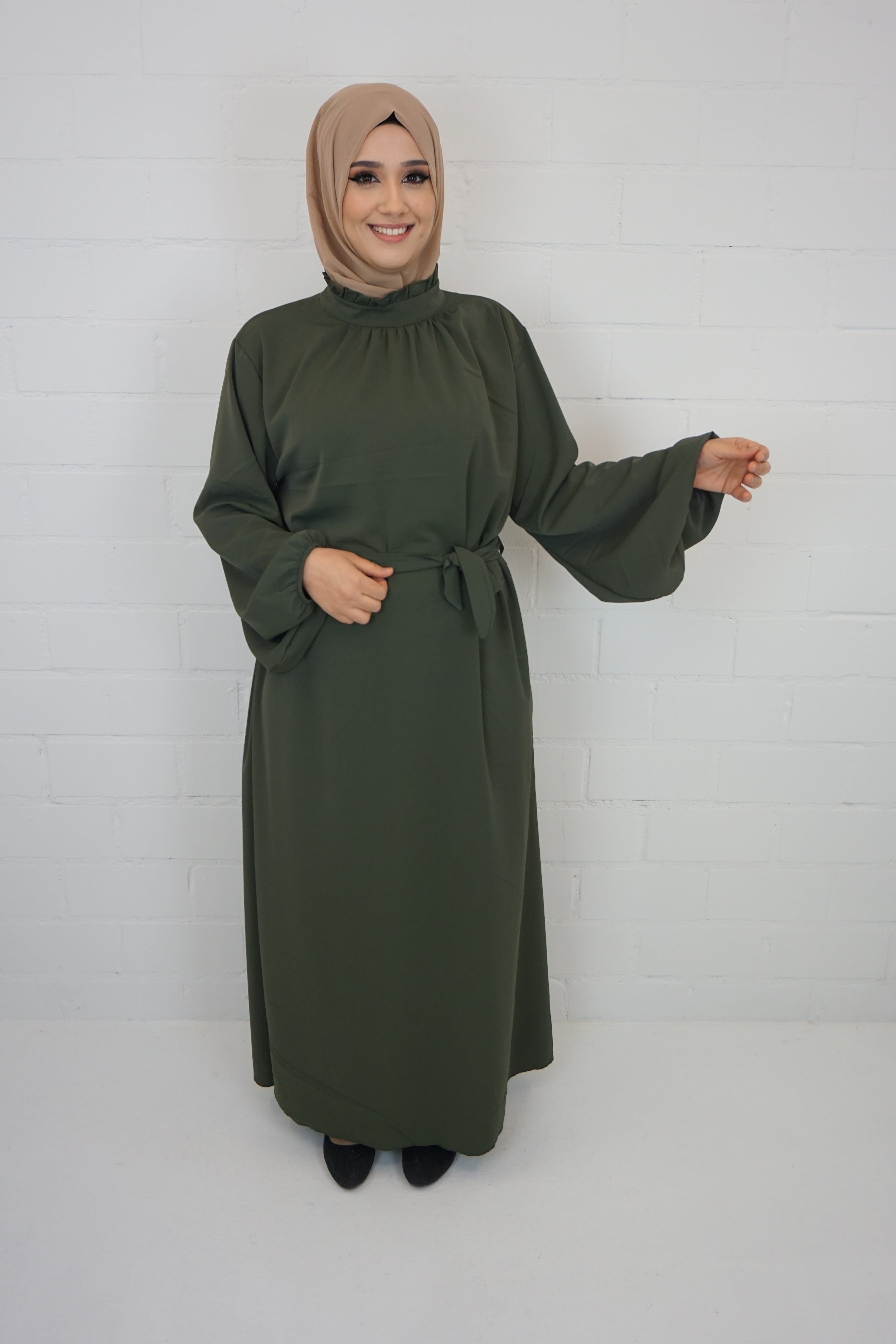 Abaya Nadira Dunkelgrün