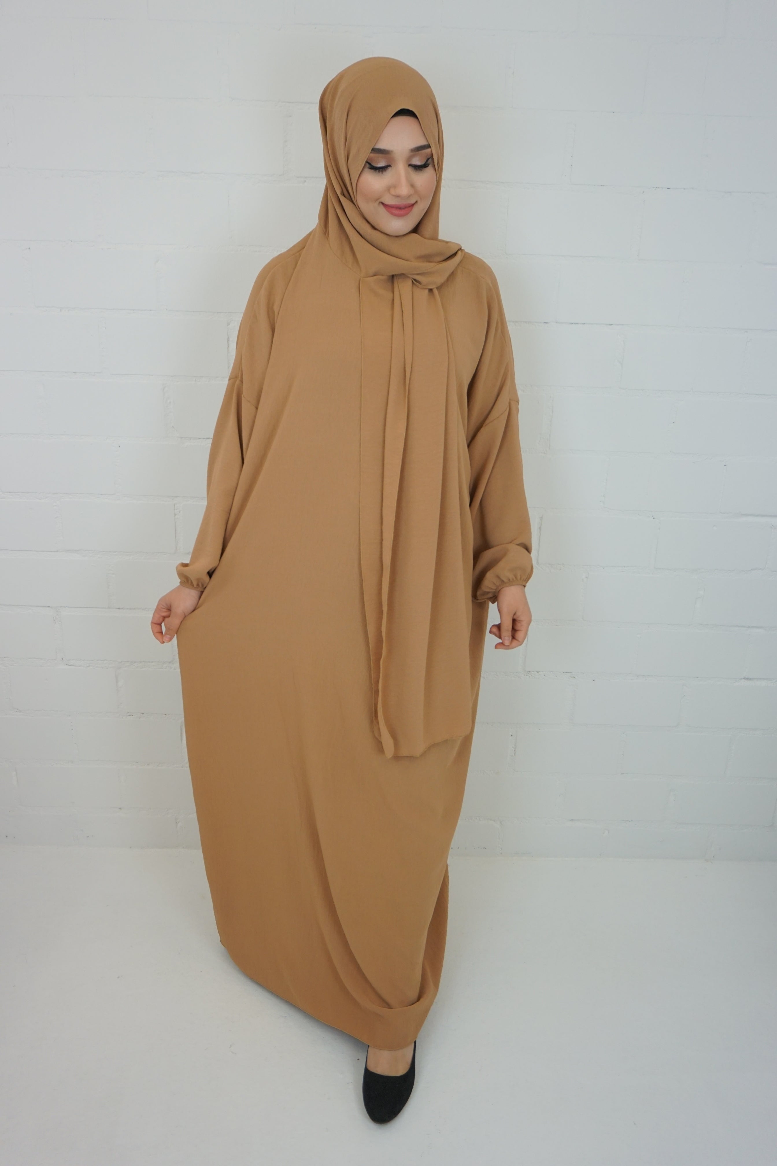 Jazz Hijab-Abaya Camel