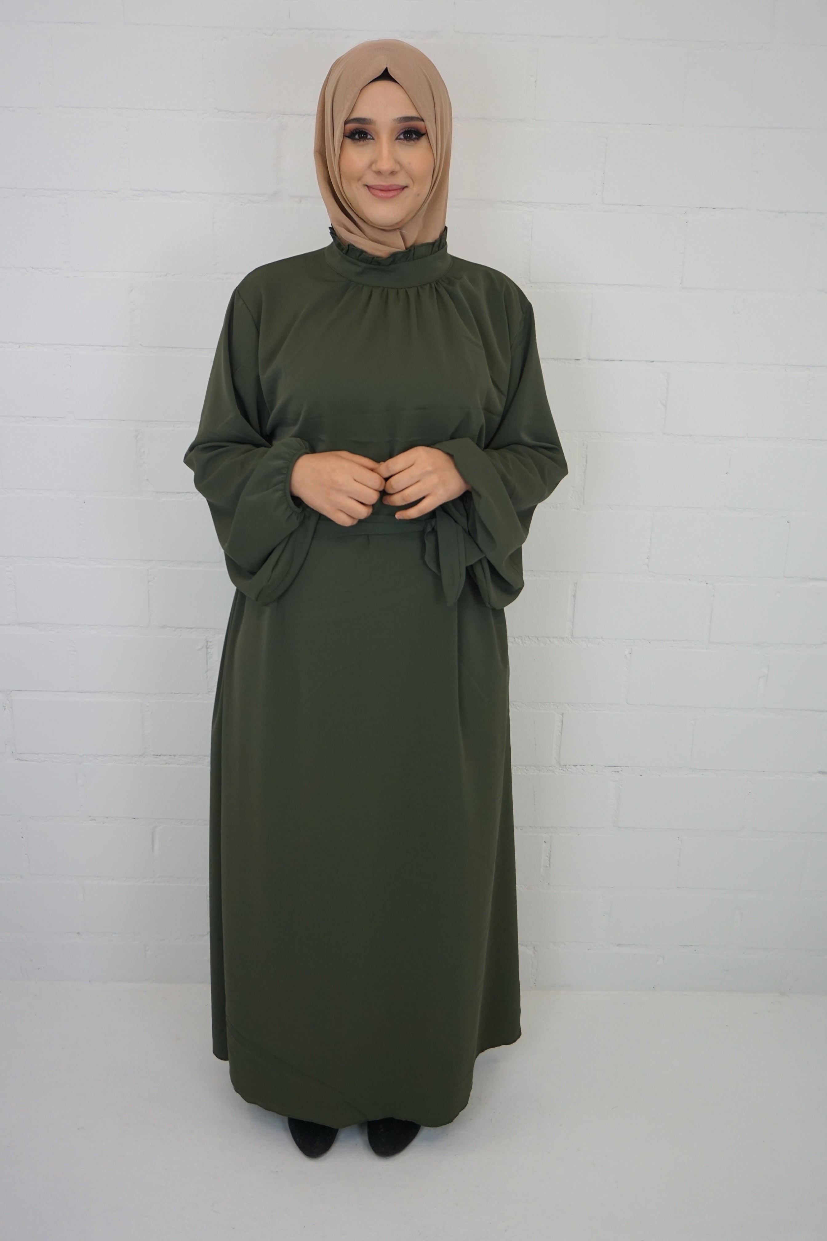 Abaya Nadira Dunkelgrün