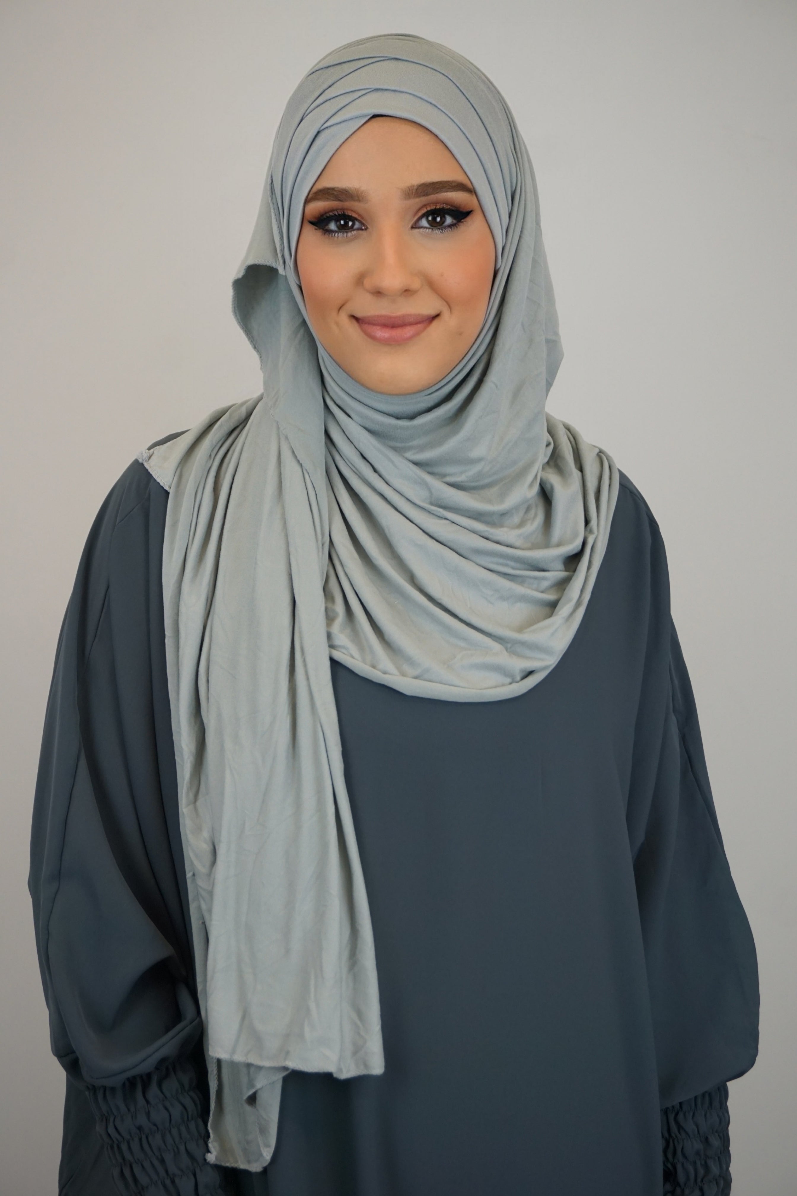 Jersey FertigHijab Silbergrau