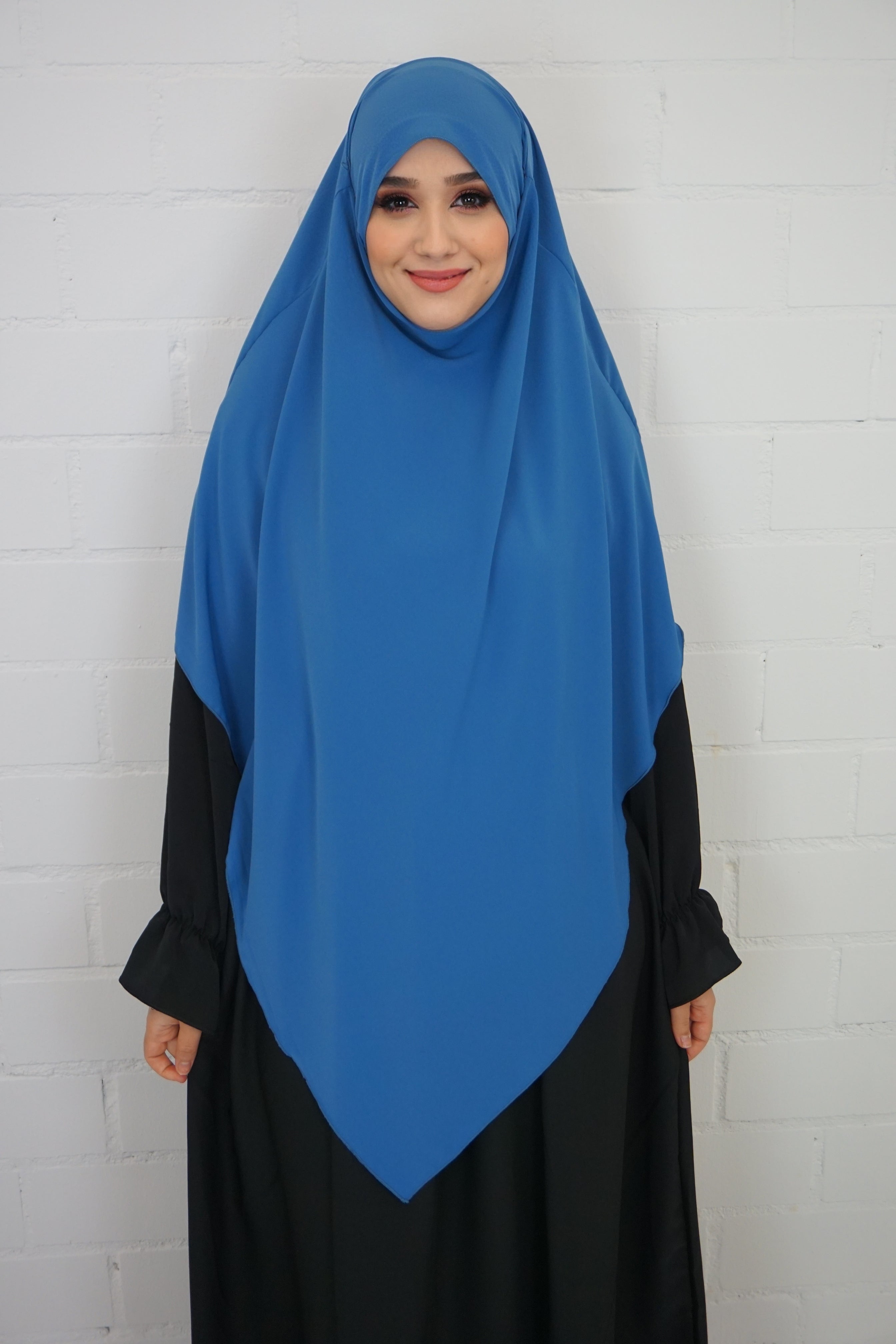 Medina Khimar 1-lagig Jeansblau