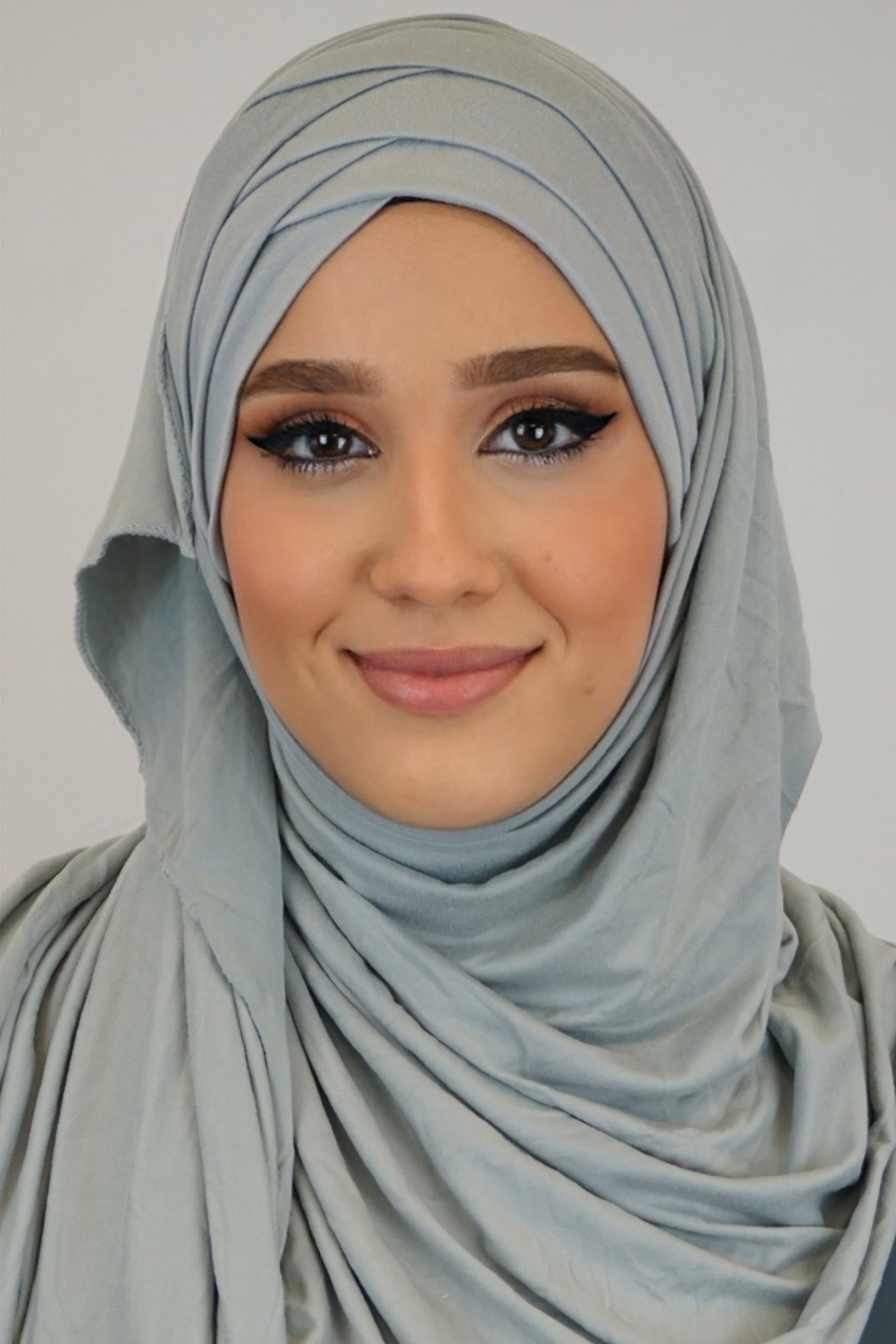 Jersey FertigHijab Silbergrau