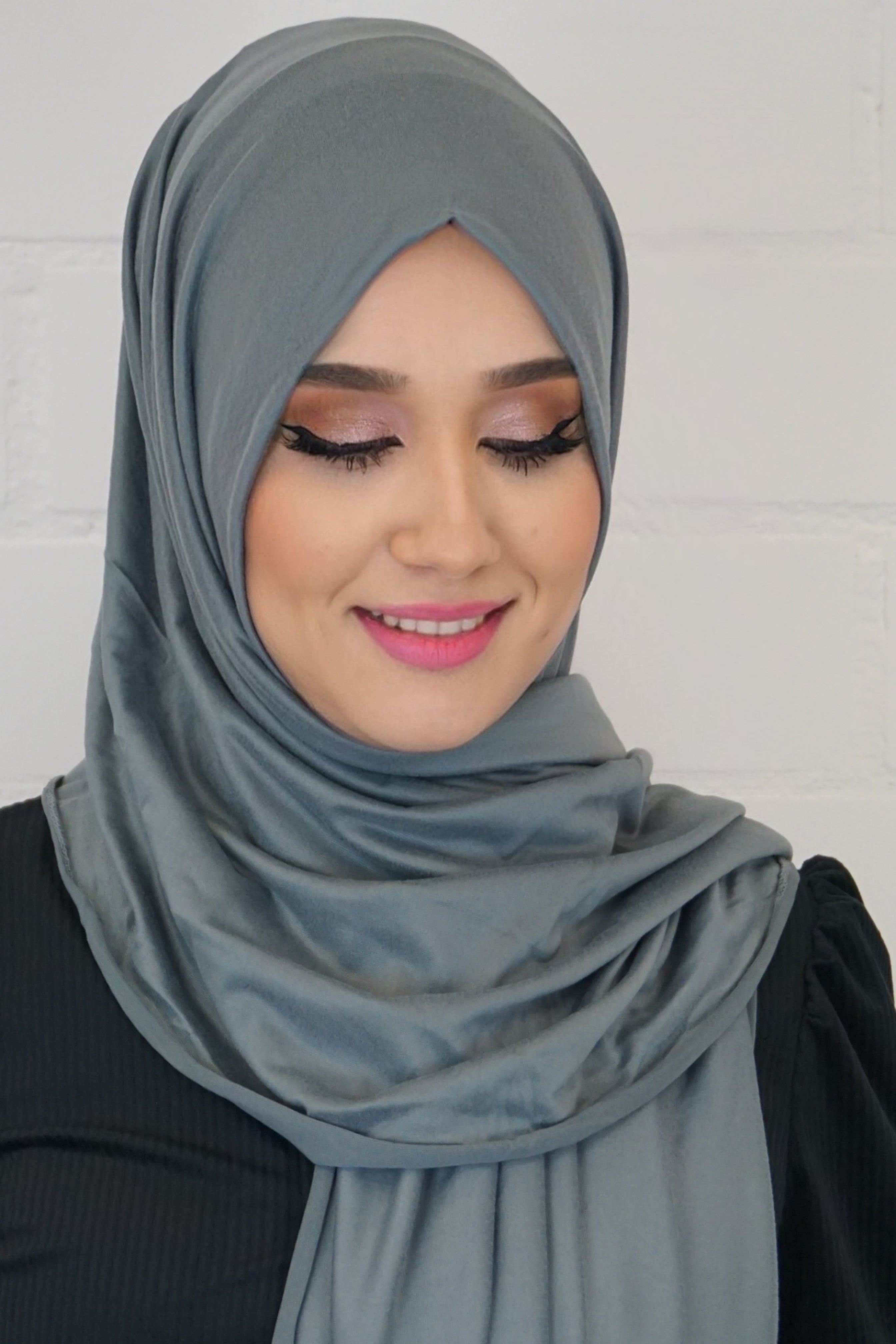 Jersey Hijab Fiza Grau