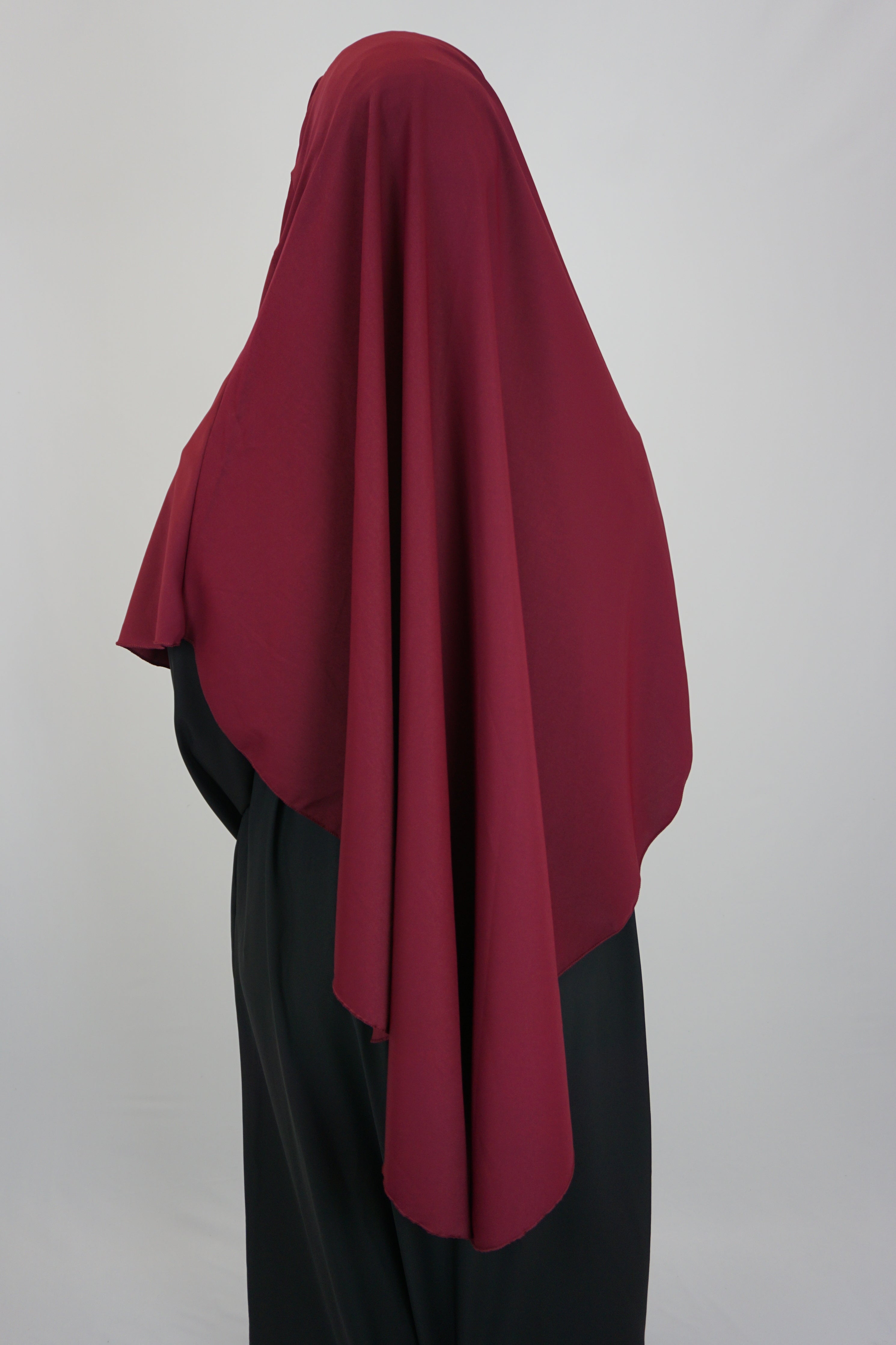 Medina Khimar 1-lagig Bordeaux