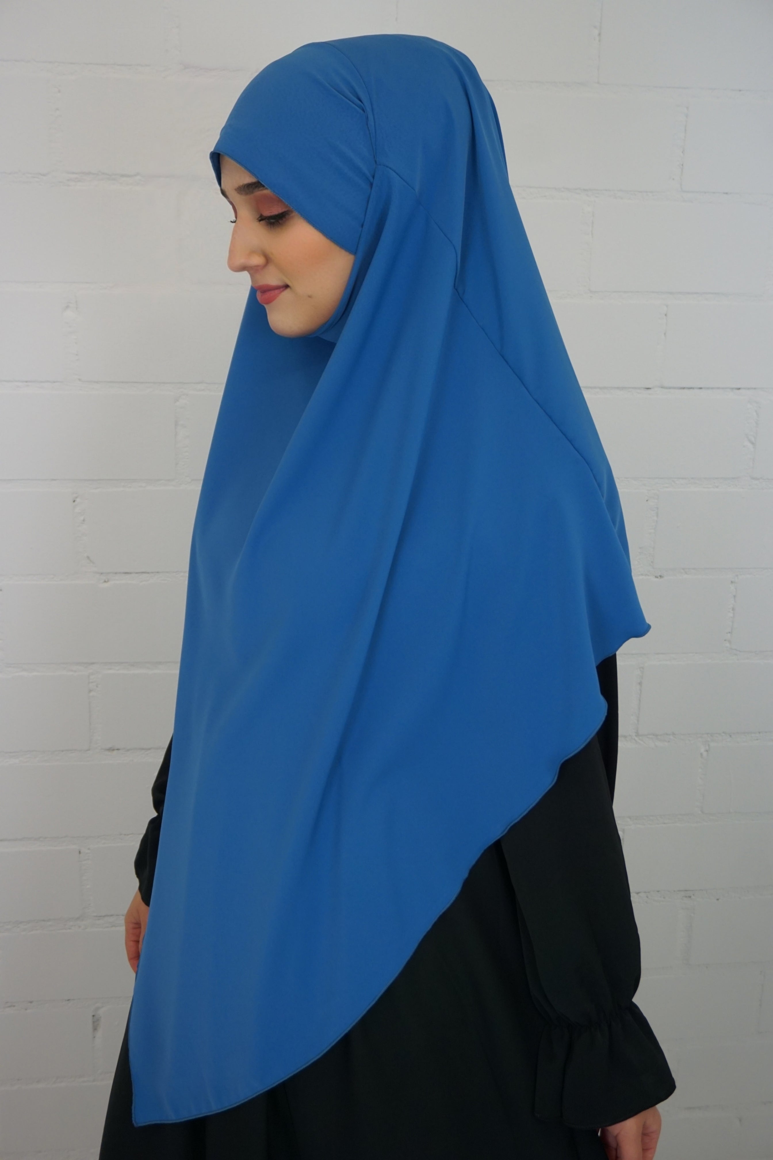 Medina Khimar 1-lagig Jeansblau