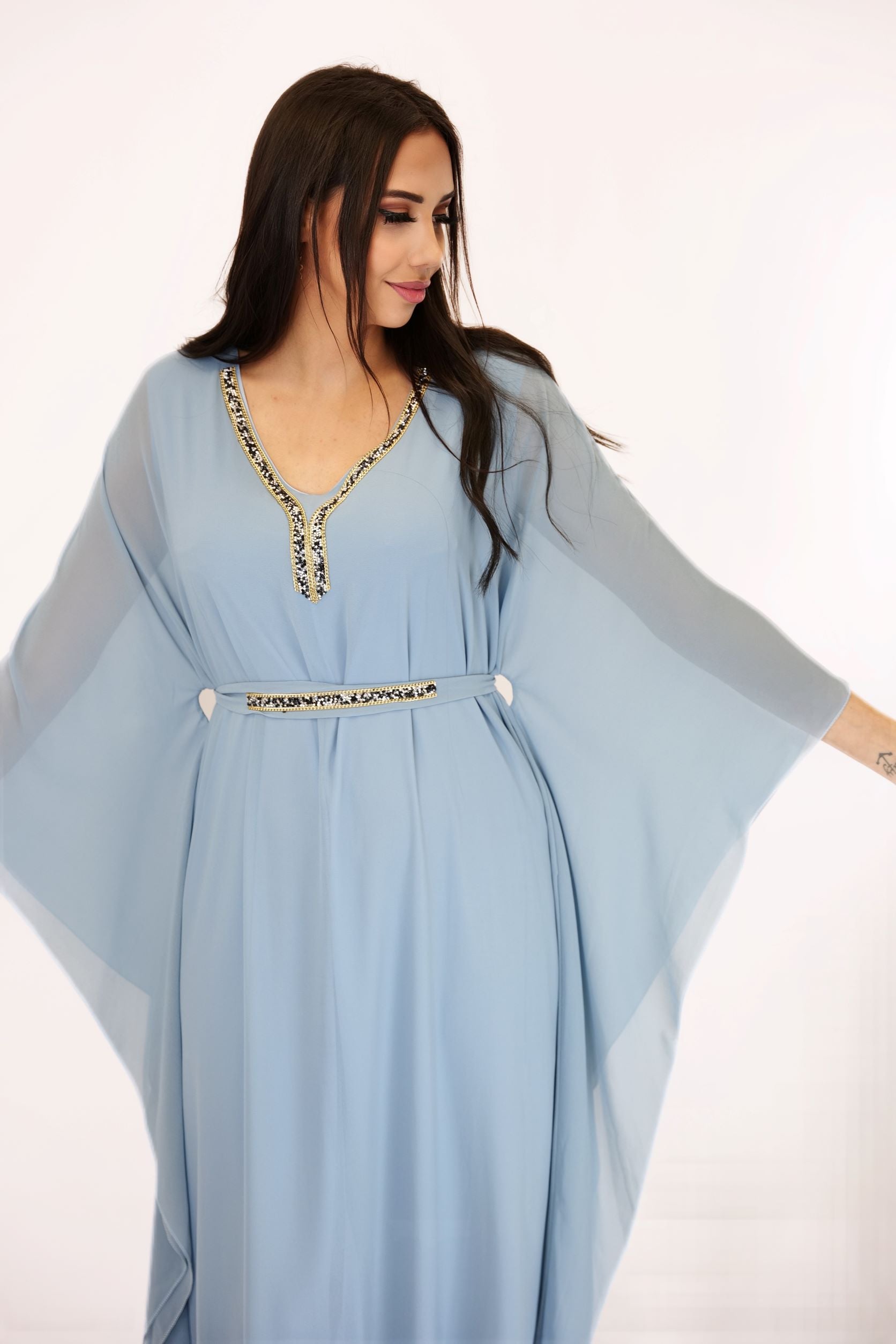 Kleid Rayyan Hellblau