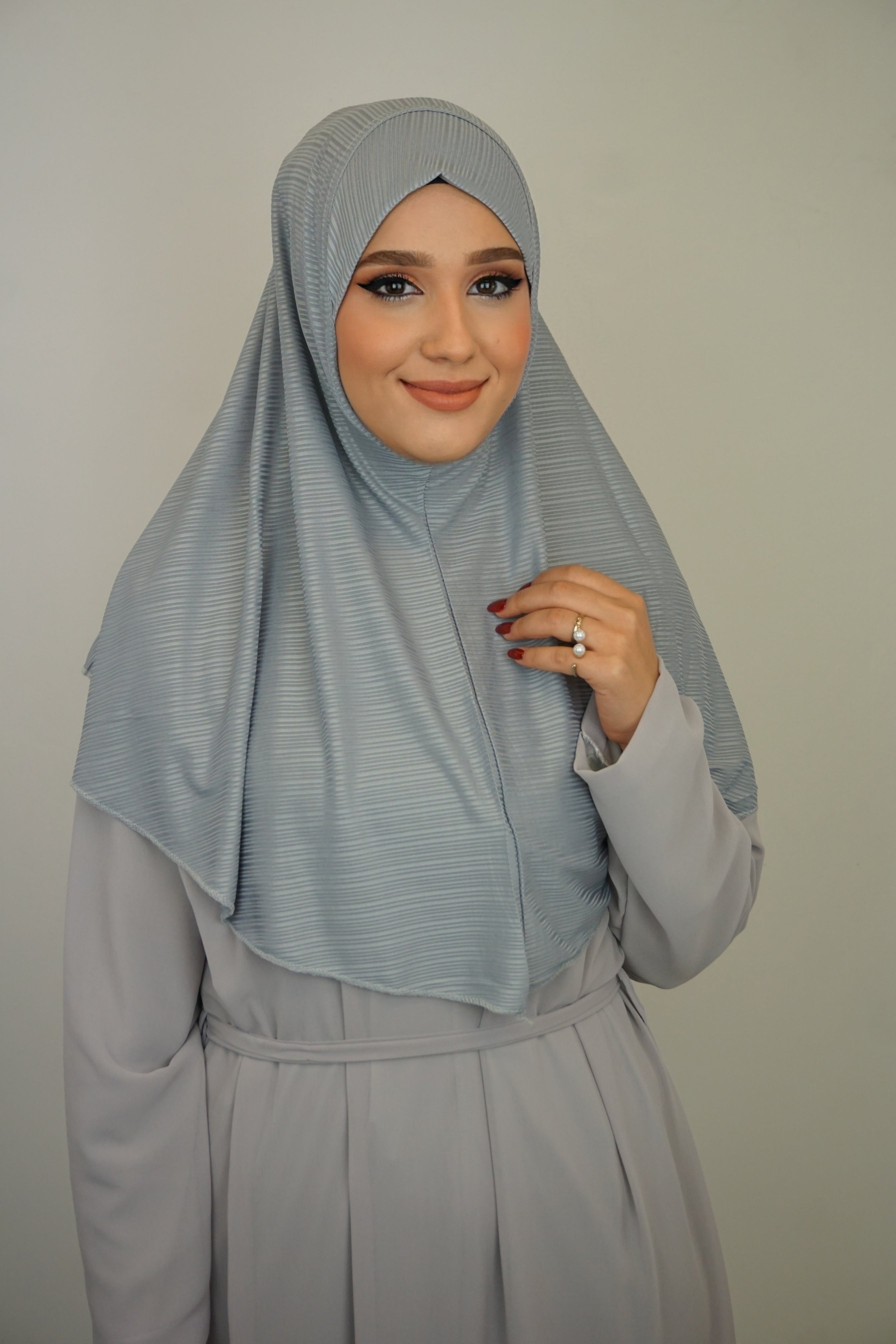 Jersey Ripped FertigHijab Grau