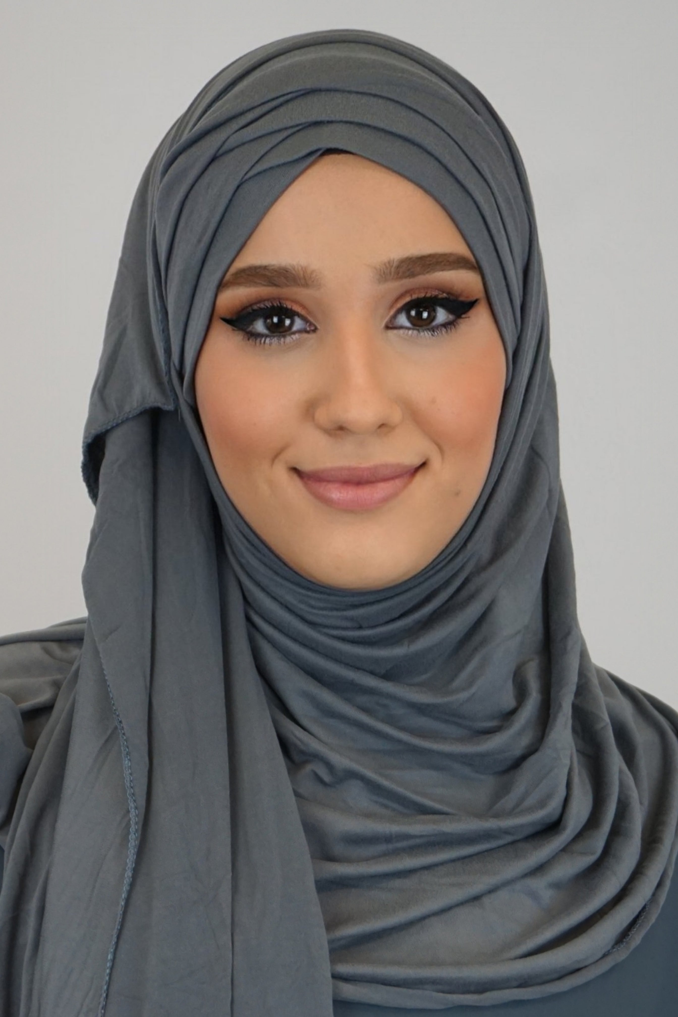 Jersey FertigHijab Dunkelgrau