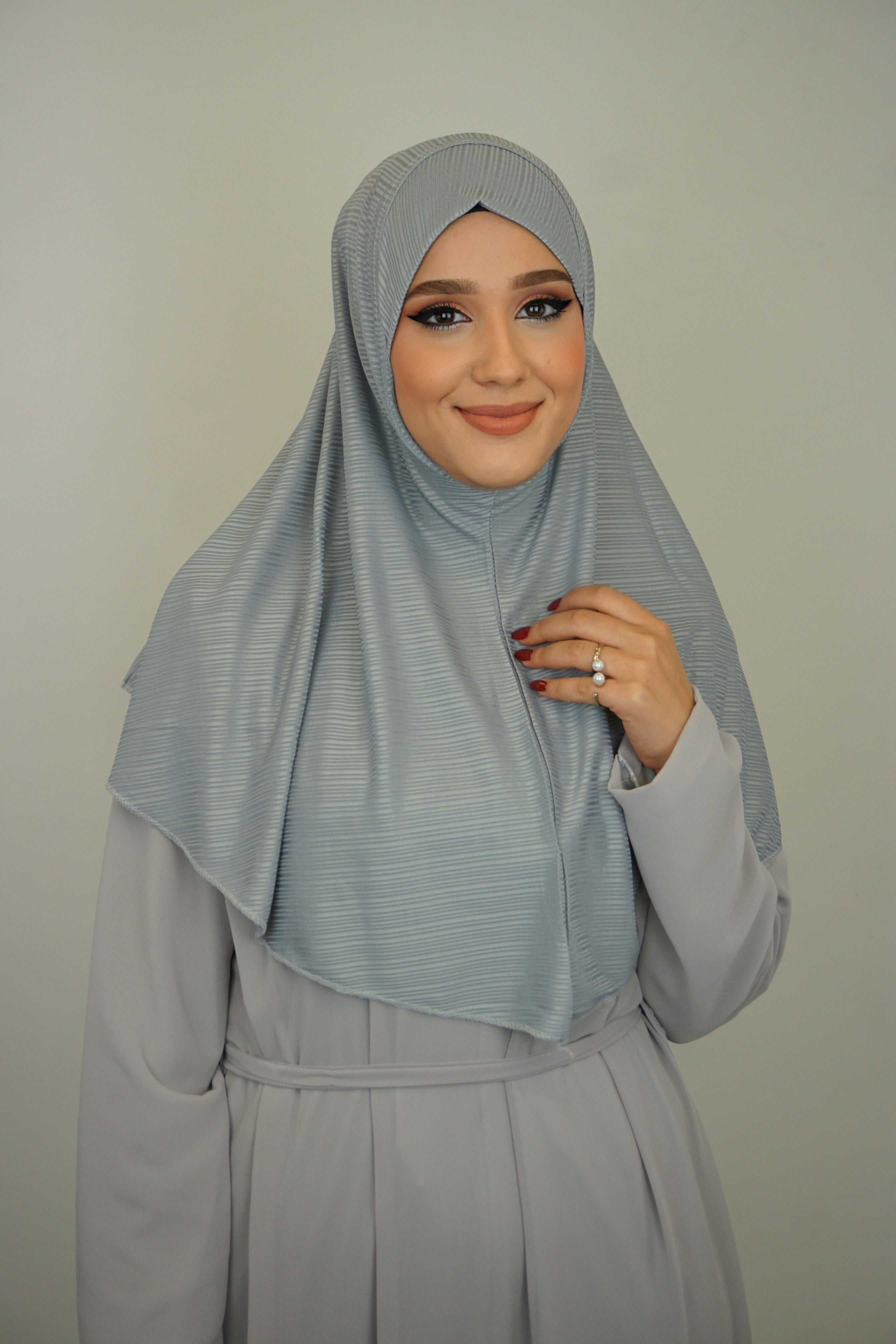 Jersey Ripped FertigHijab Grau