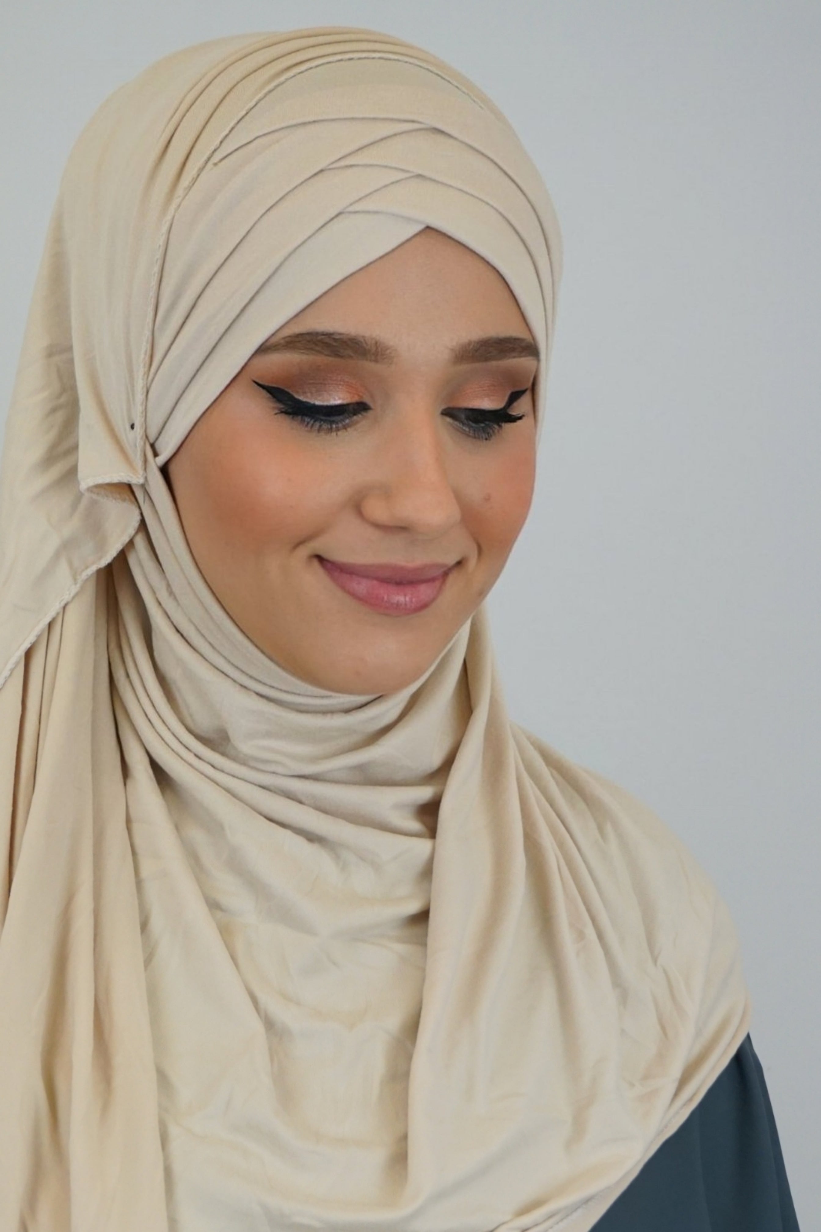 Jersey FertigHijab Beige