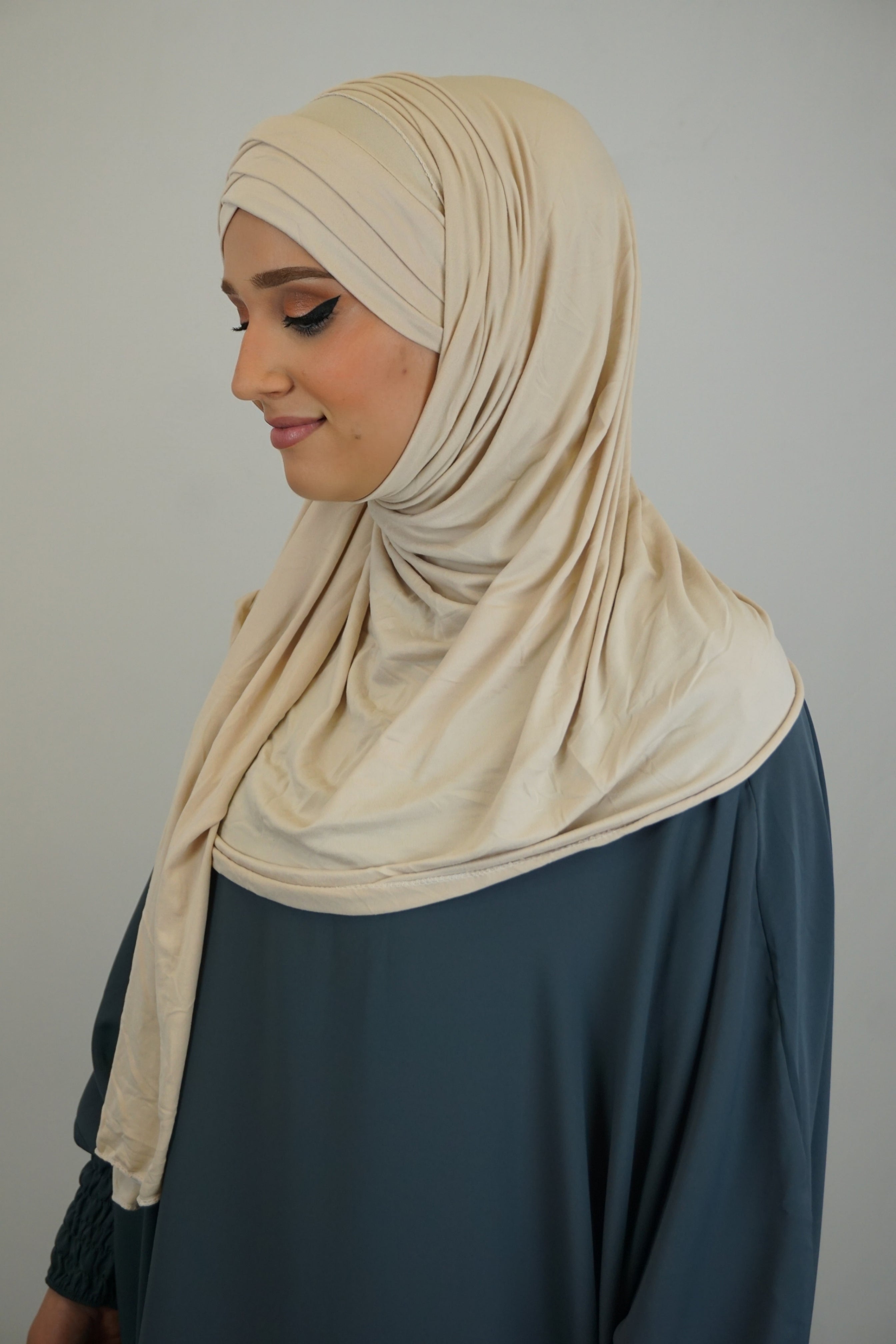 Jersey FertigHijab Beige