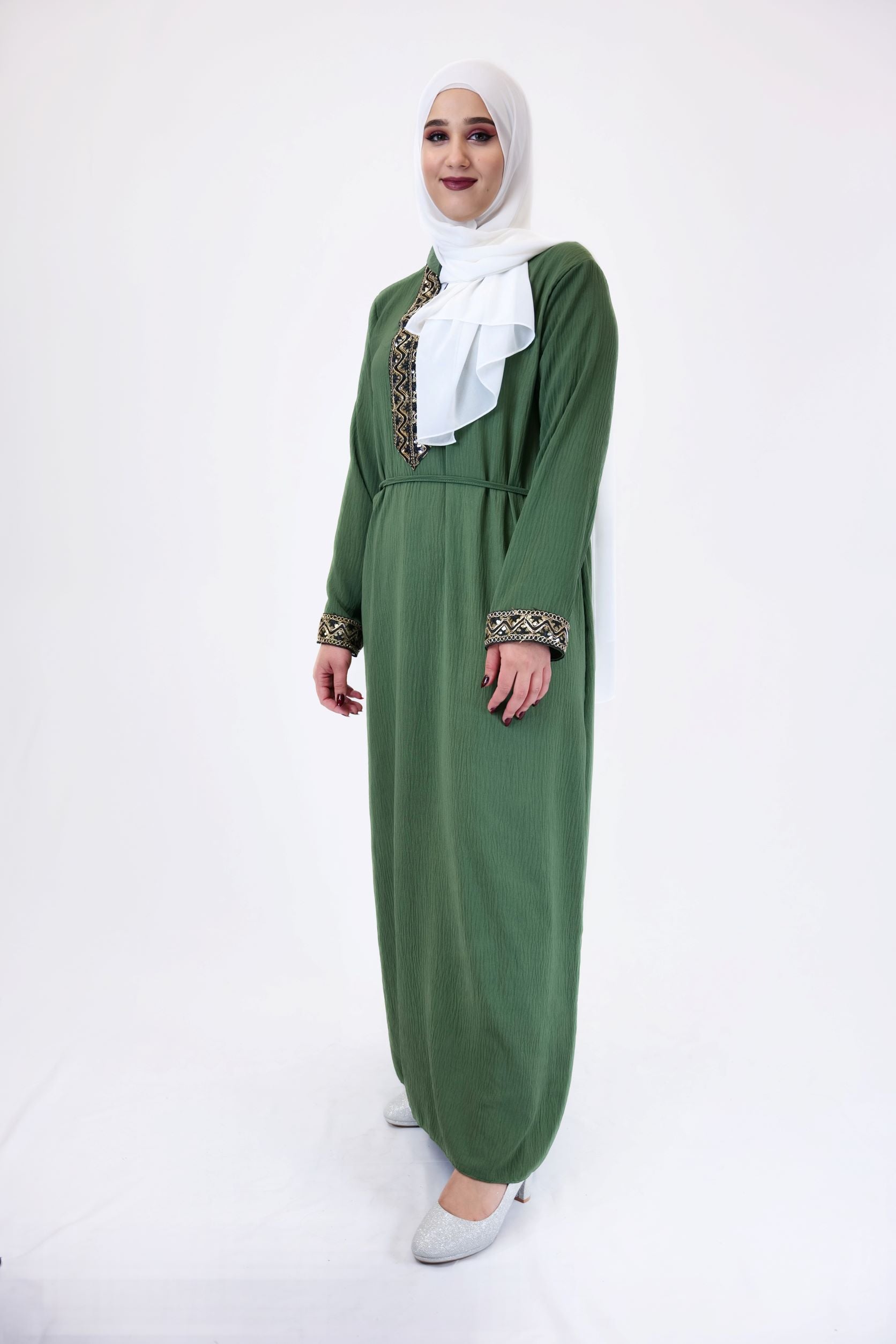 Kleid Amira Waldgrün