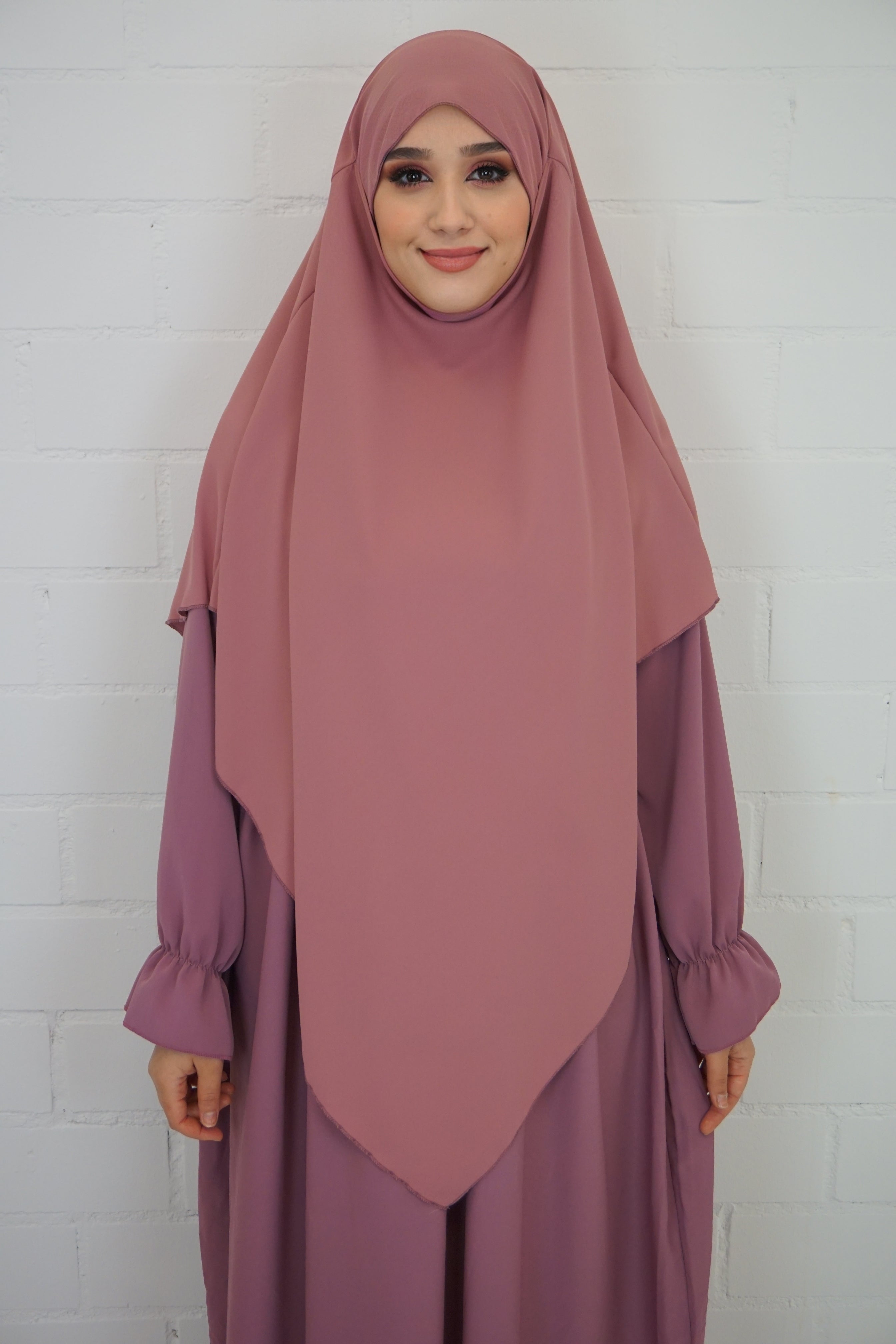 Medina Khimar 1-lagig Pink