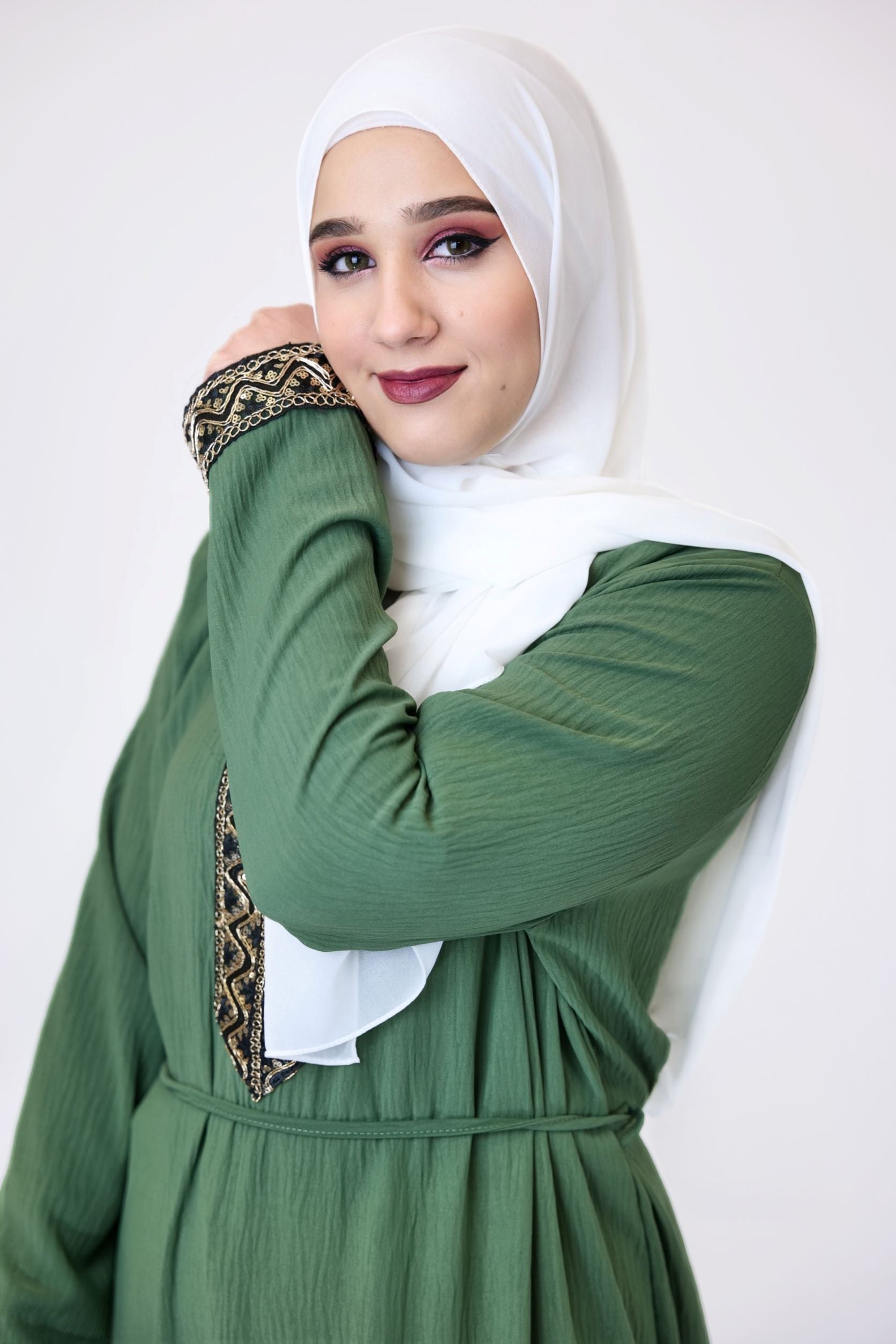 Kleid Amira Waldgrün