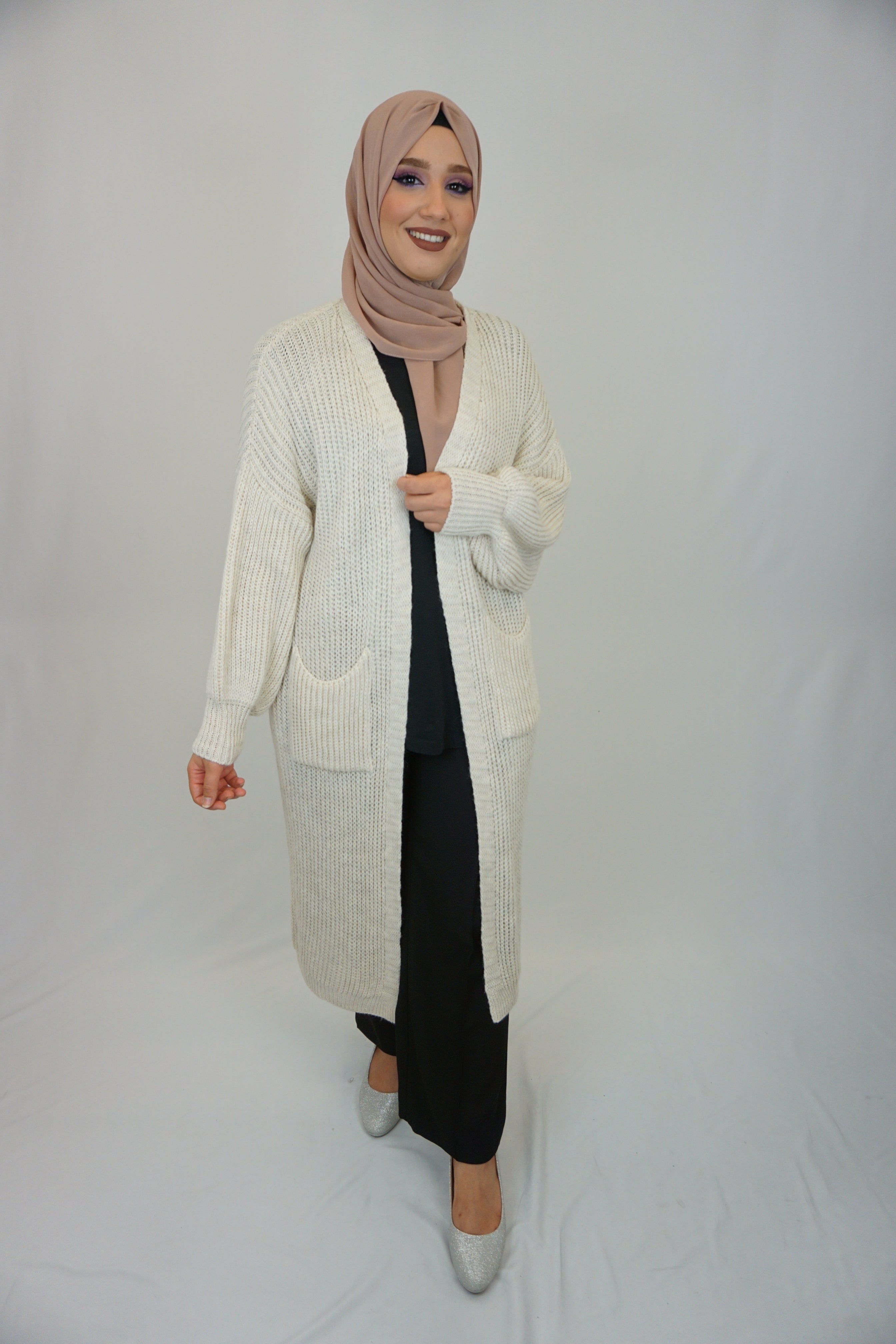 Maxi Cardigan Mahnoor Sand