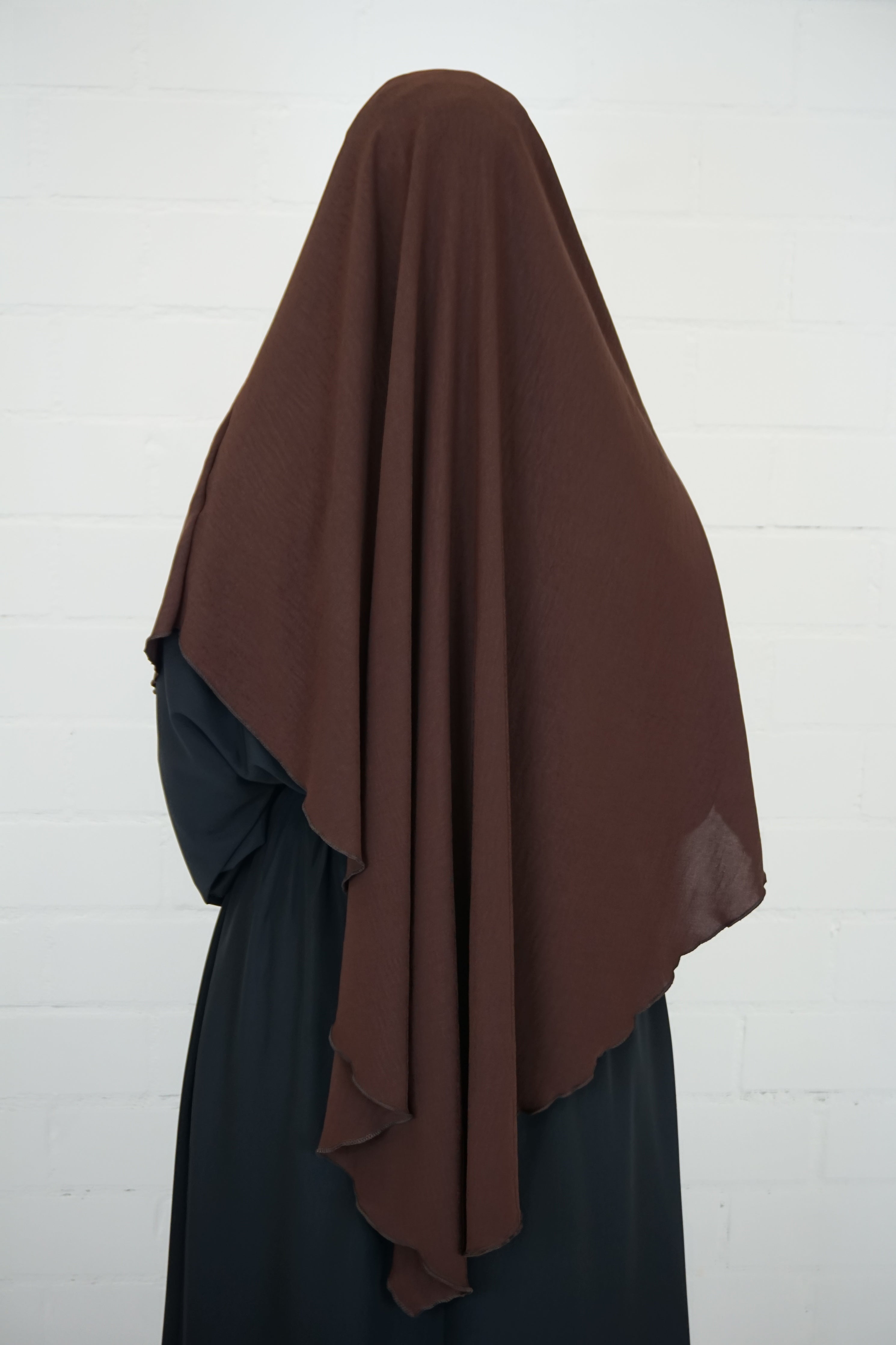 Jazz Khimar 1-lagig Braun