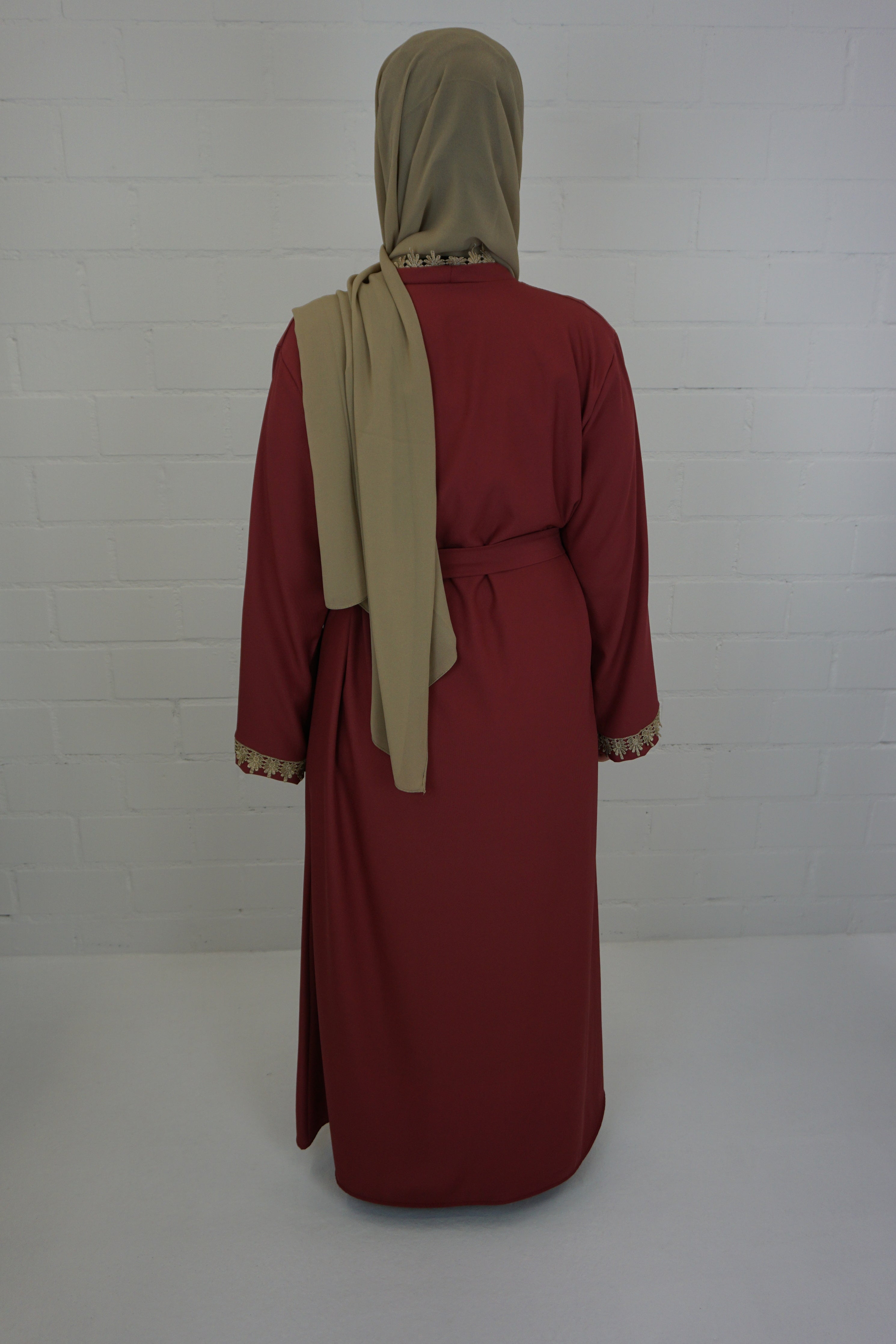 Abaya Faheema Darkblush