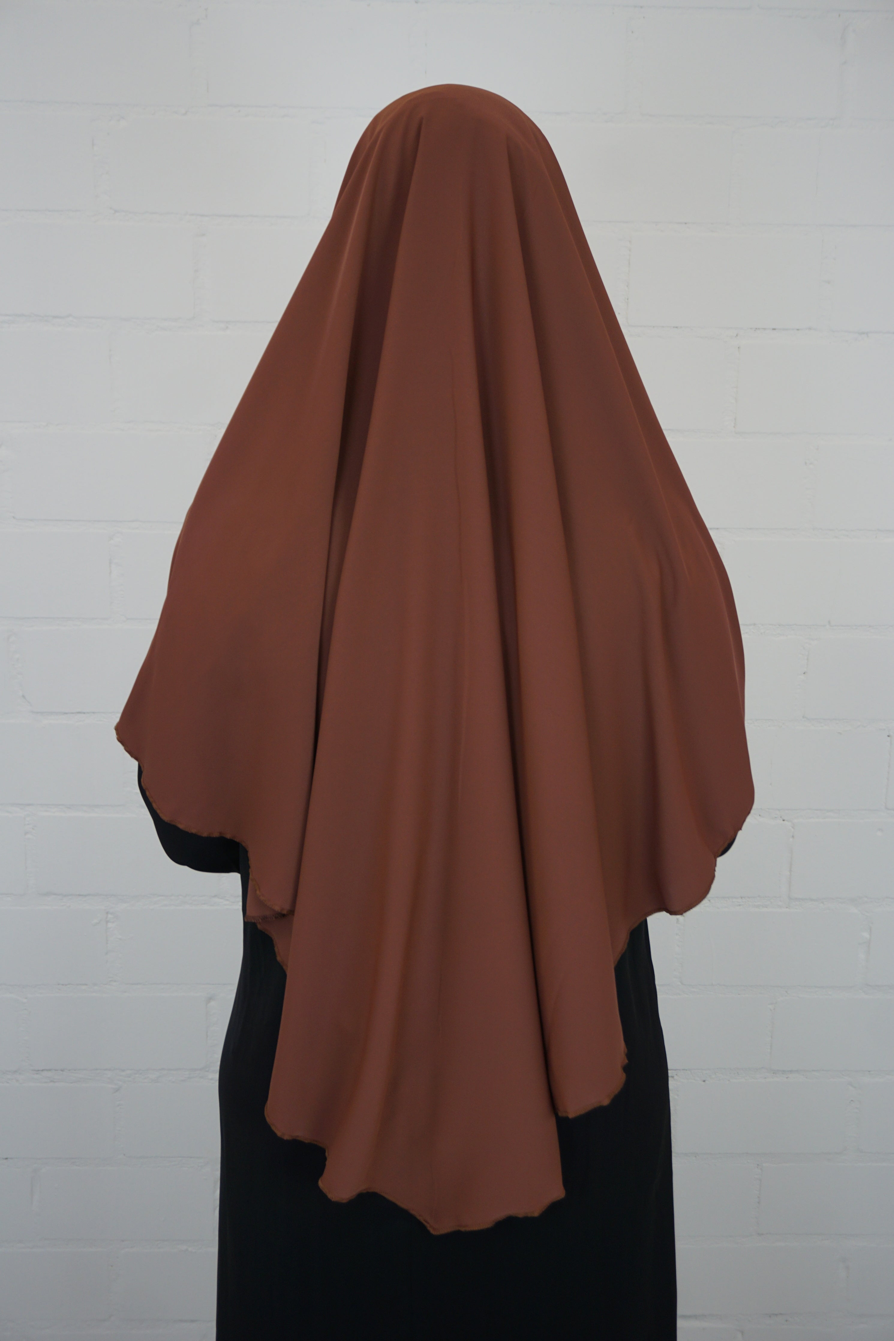 Medina Khimar 1-lagig Hellbraun