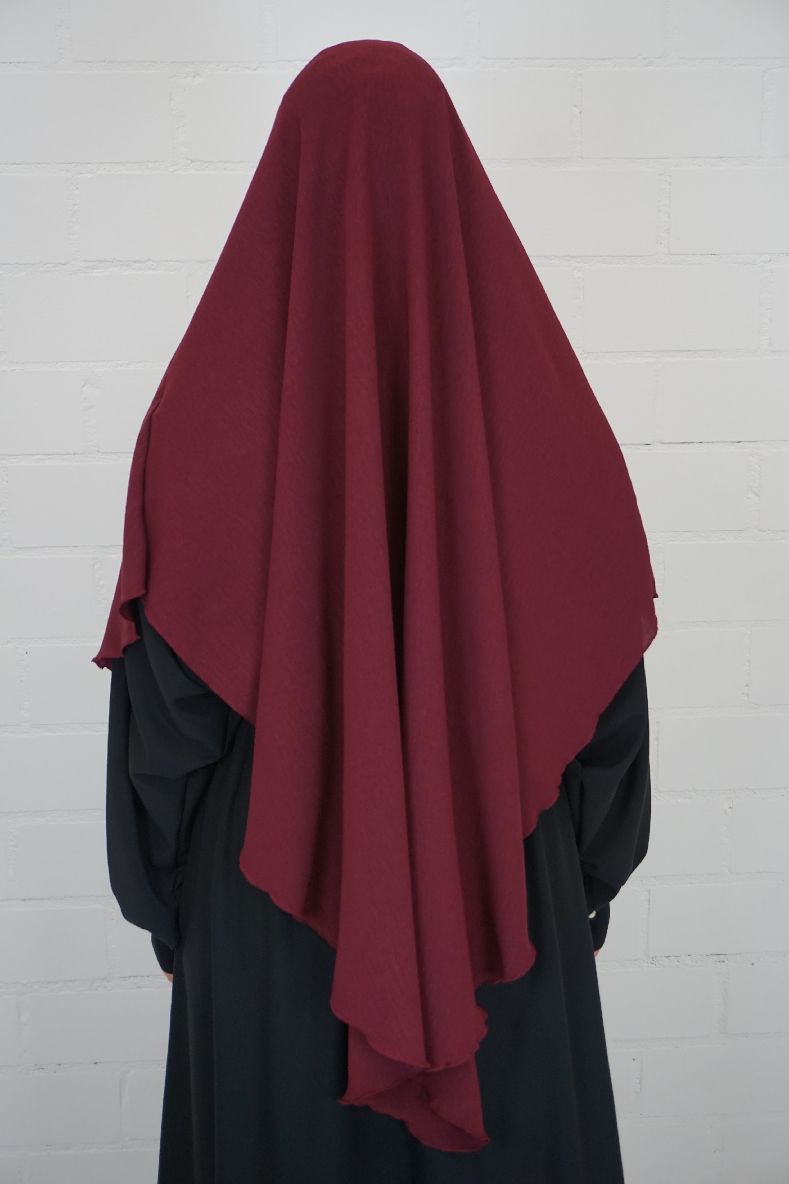 Jazz Khimar 1-lagig Bordeaux